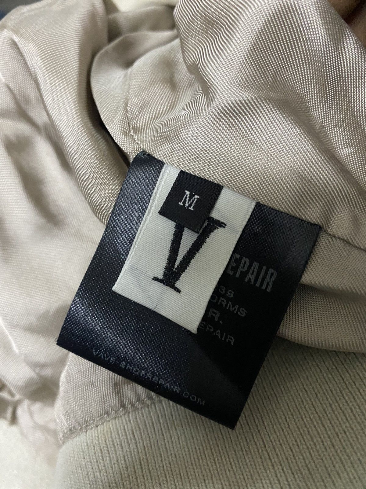 V AVE SHOE REPAIR Avant-Garde V Ave Shoe Repair Cropped Bomber Jacket Size M / US 6-8 / IT 42-44 - 7 Thumbnail