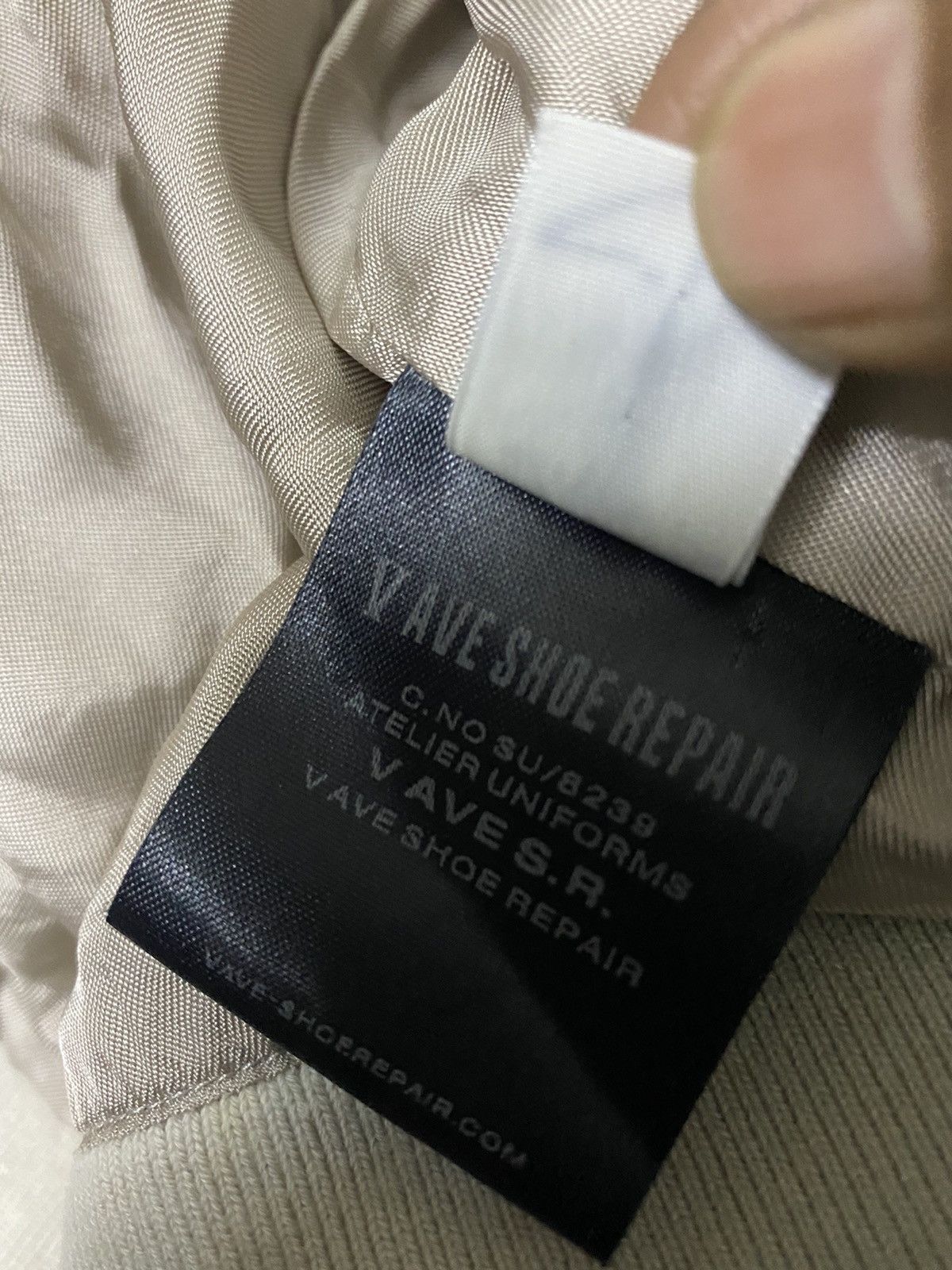 V AVE SHOE REPAIR Avant-Garde V Ave Shoe Repair Cropped Bomber Jacket Size M / US 6-8 / IT 42-44 - 8 Thumbnail