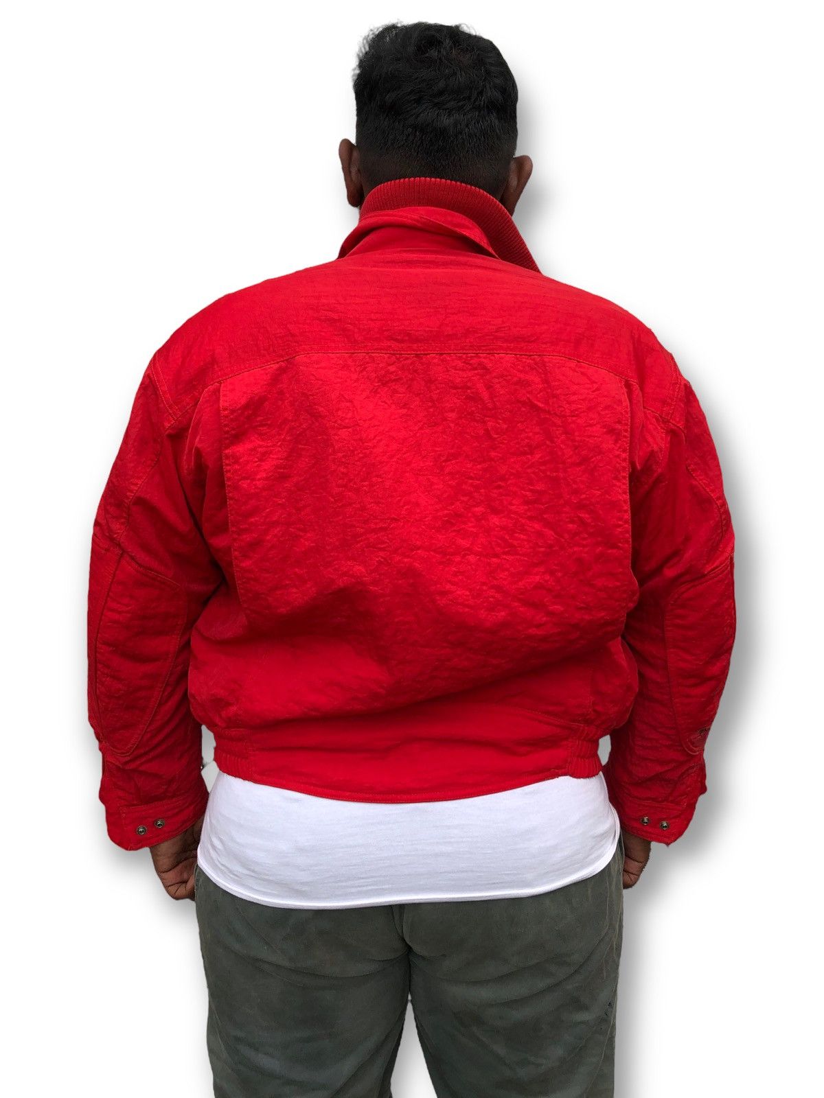 Racer Worldwide 🔥RARE🔥VINTAGE 1990 BELL HELMET RACING TEAM BOMBER JACKET Size US L / EU 52-54 / 3 - 4 Thumbnail