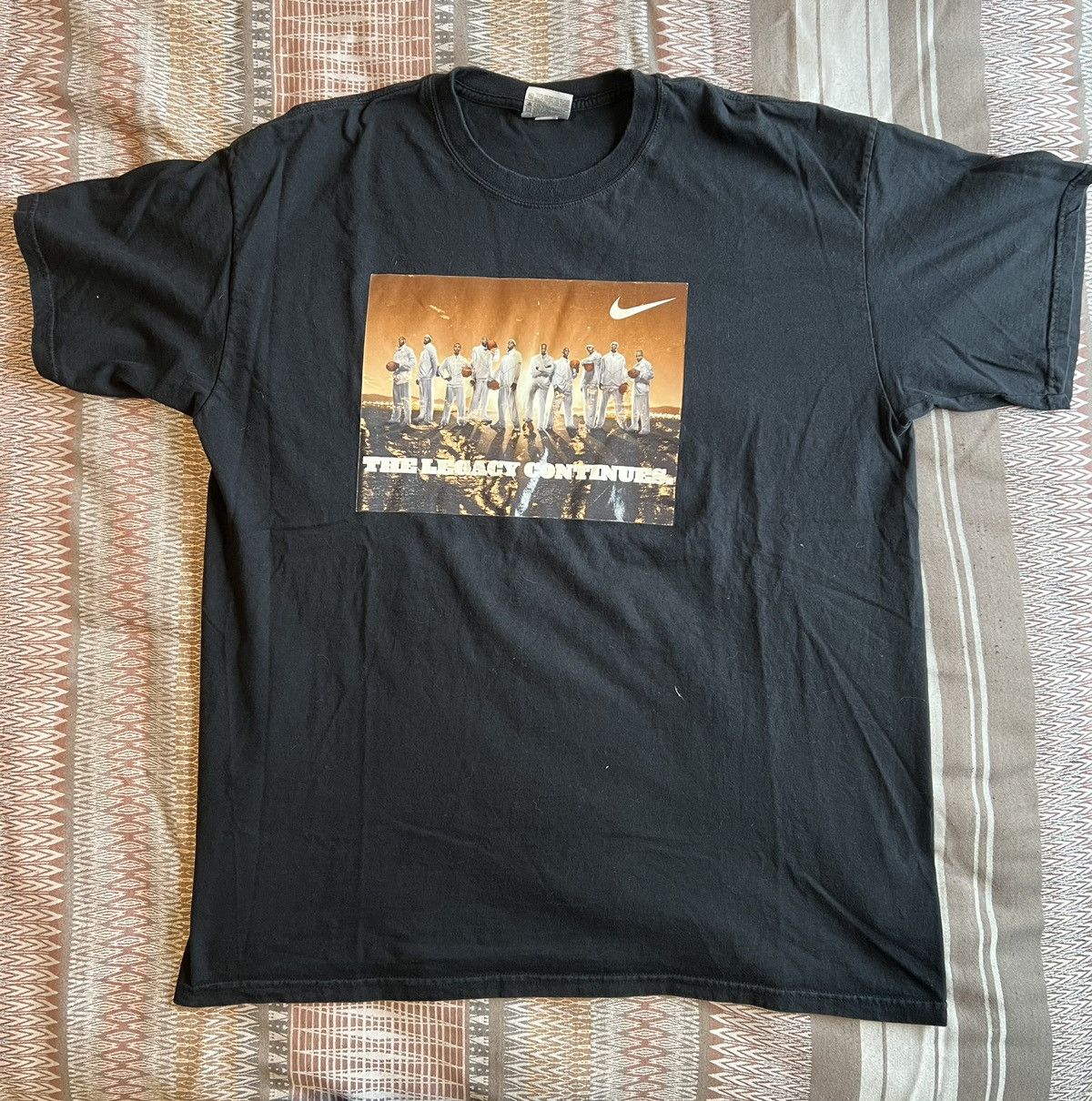 Vintage Nike Air Force 25 Legacy Continues Shirt Kobe Sz XL