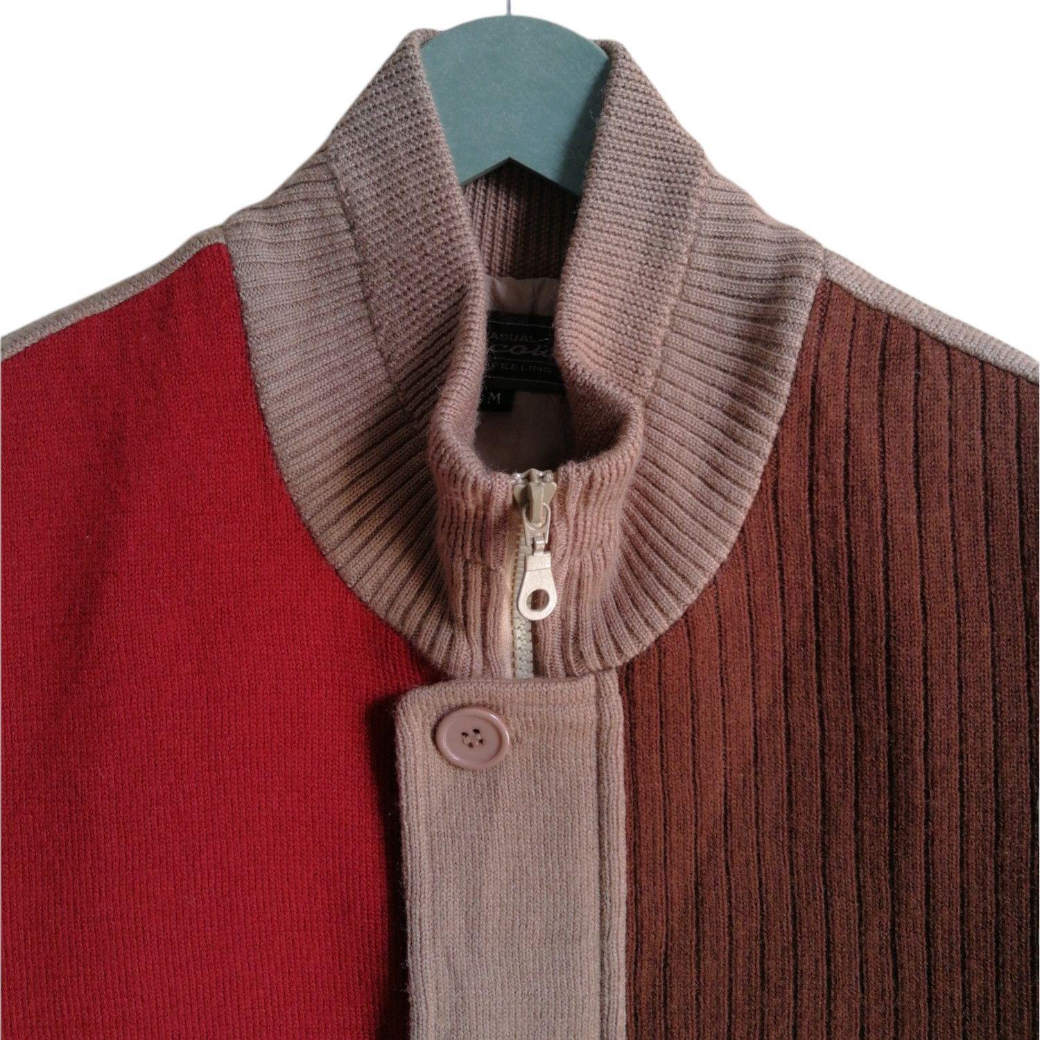 Japanese Brand Multicolor Patchwork Jacket Size M Size US M / EU 48-50 / 2 - 7 Thumbnail