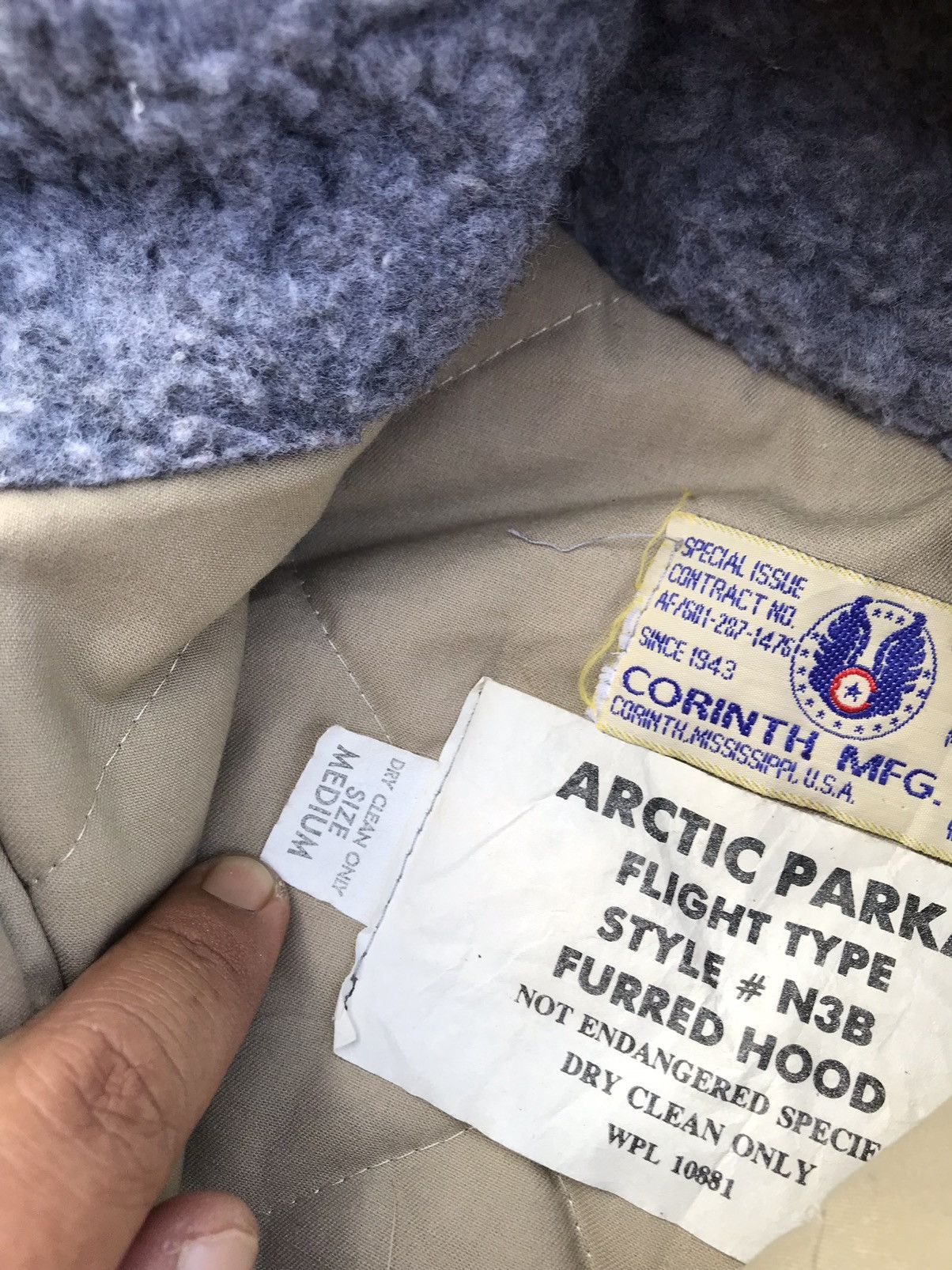 Other Corinth MFG.CO Military N3B Hoodie Arctic Parka Jacket Size US M / EU 48-50 / 2 - 3 Thumbnail