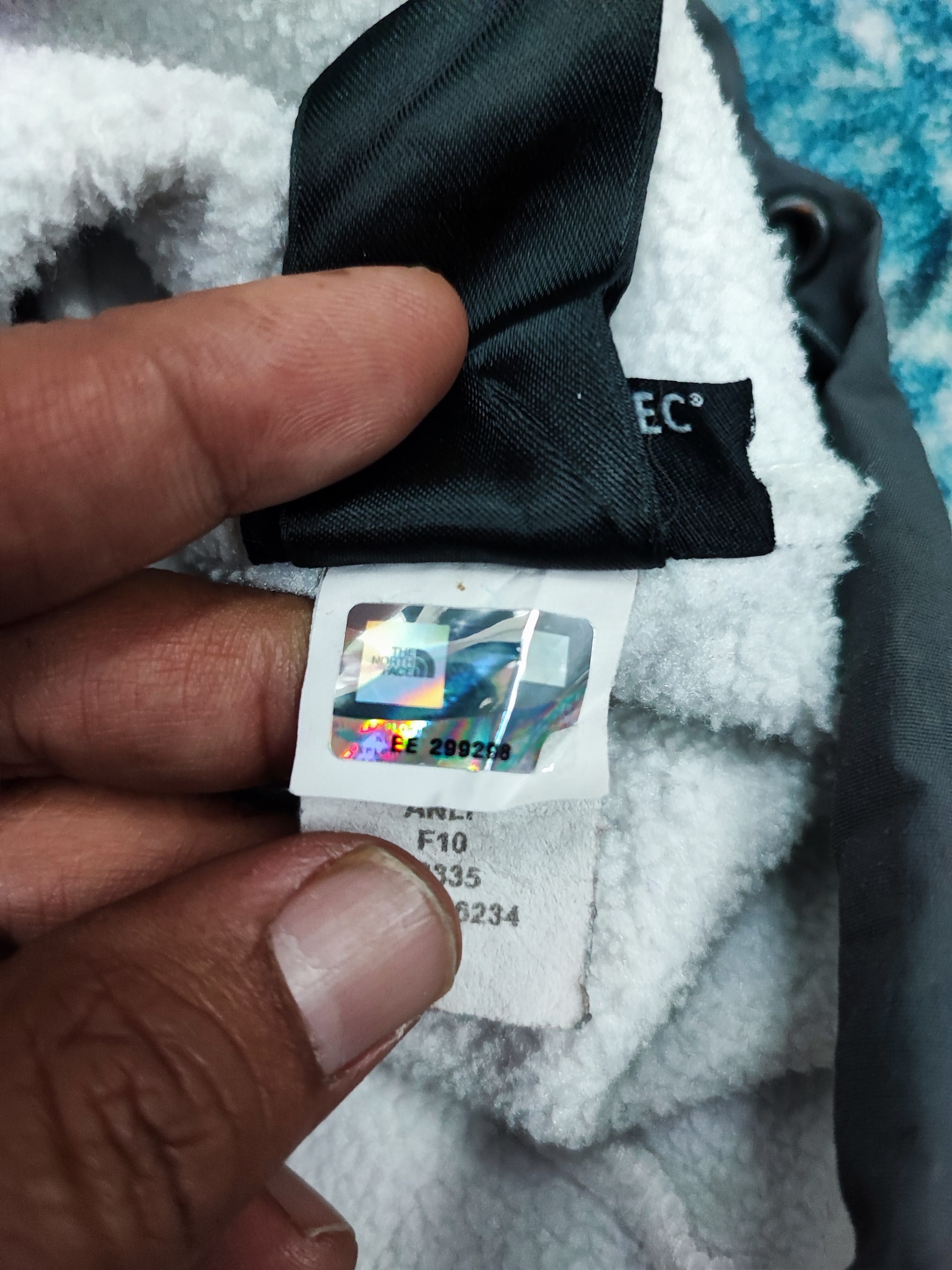 The North Face White/Grey The North Face Denali Fleece Vintage Jacket Size US L / EU 52-54 / 3 - 9 Thumbnail