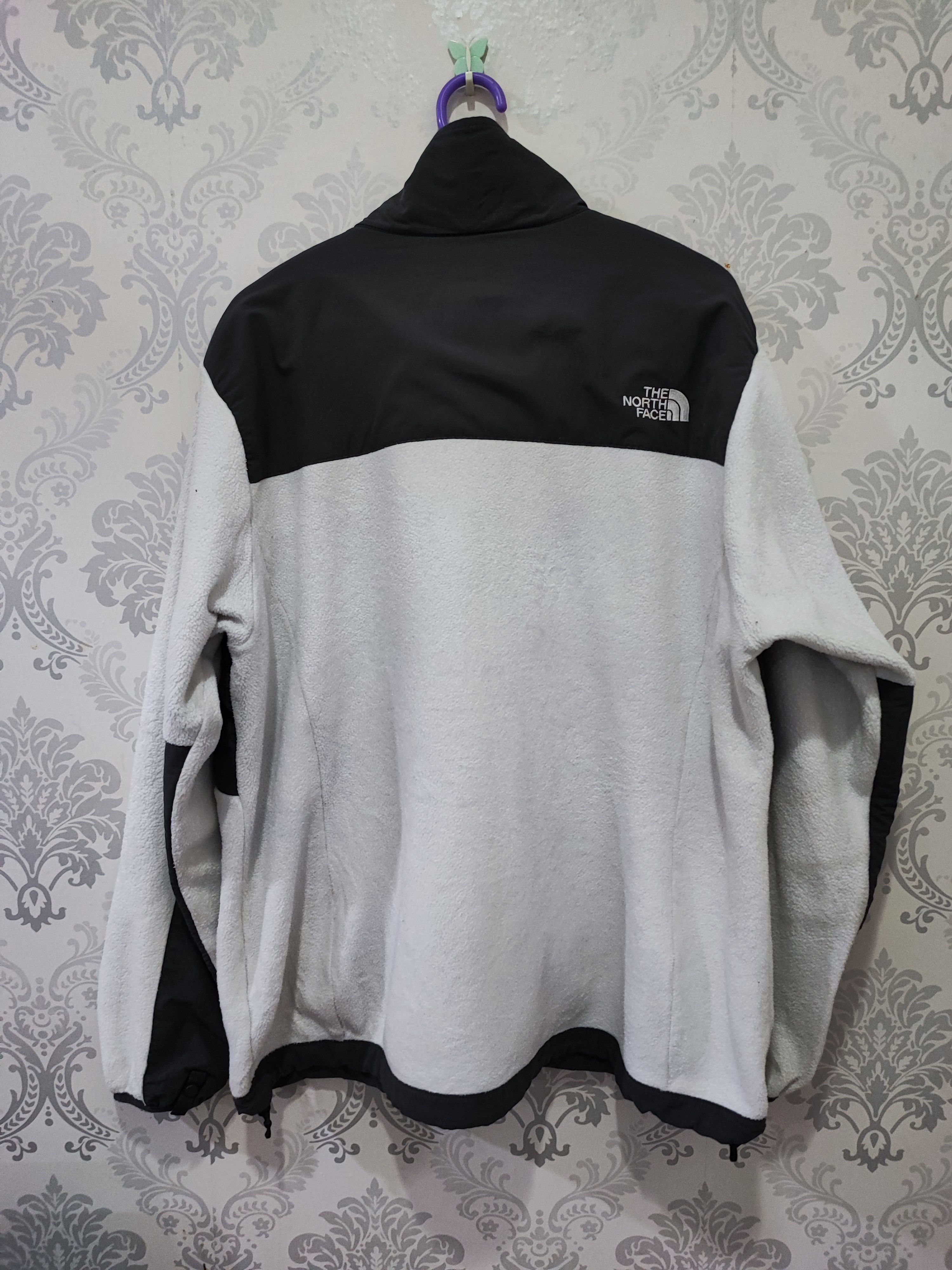 The North Face White/Grey The North Face Denali Fleece Vintage Jacket Size US L / EU 52-54 / 3 - 2 Thumbnail