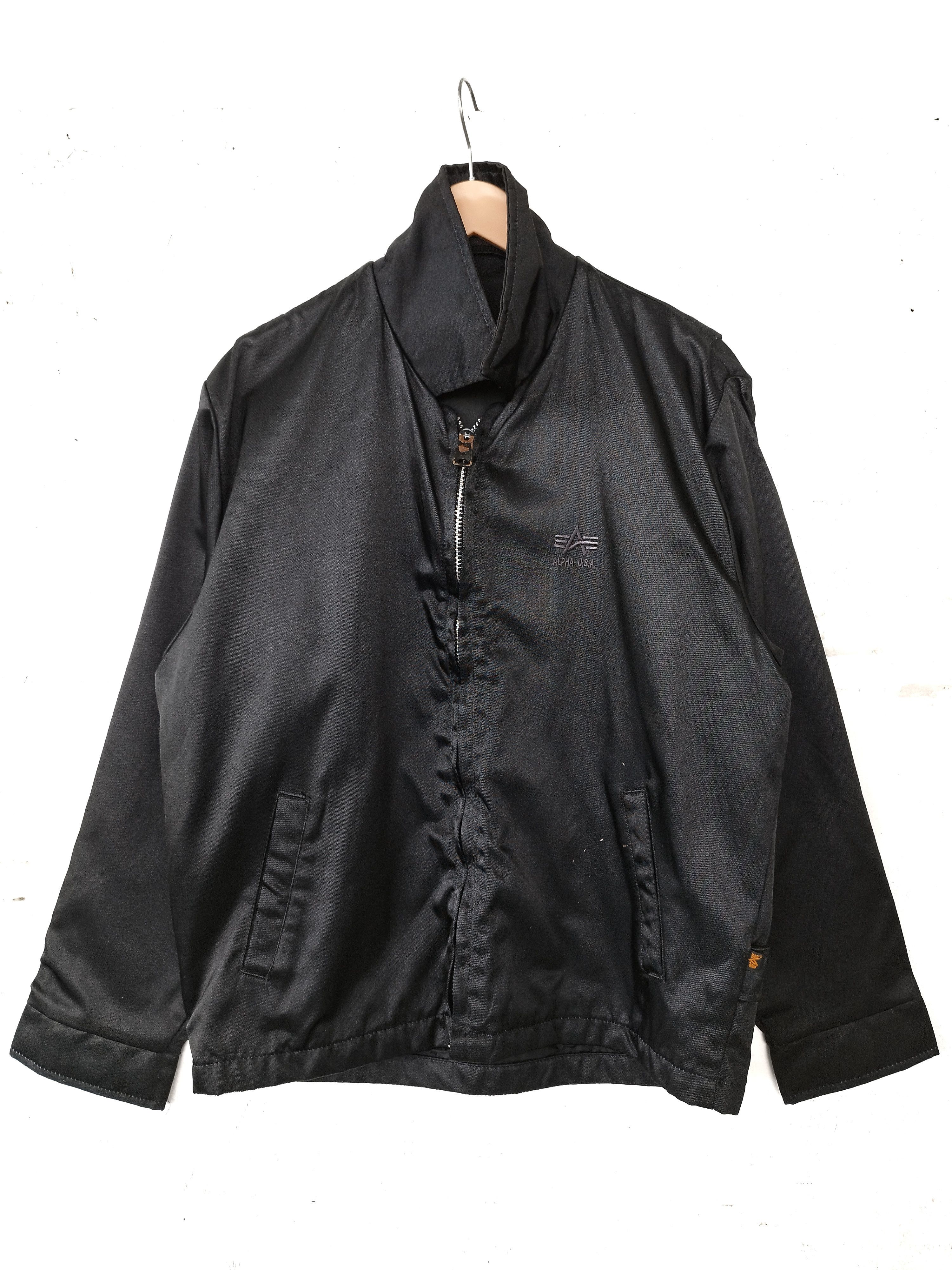 Alpha Industries Vintage Alpha industries jacket windbreaker Size US L / EU 52-54 / 3 - 1 Thumbnail