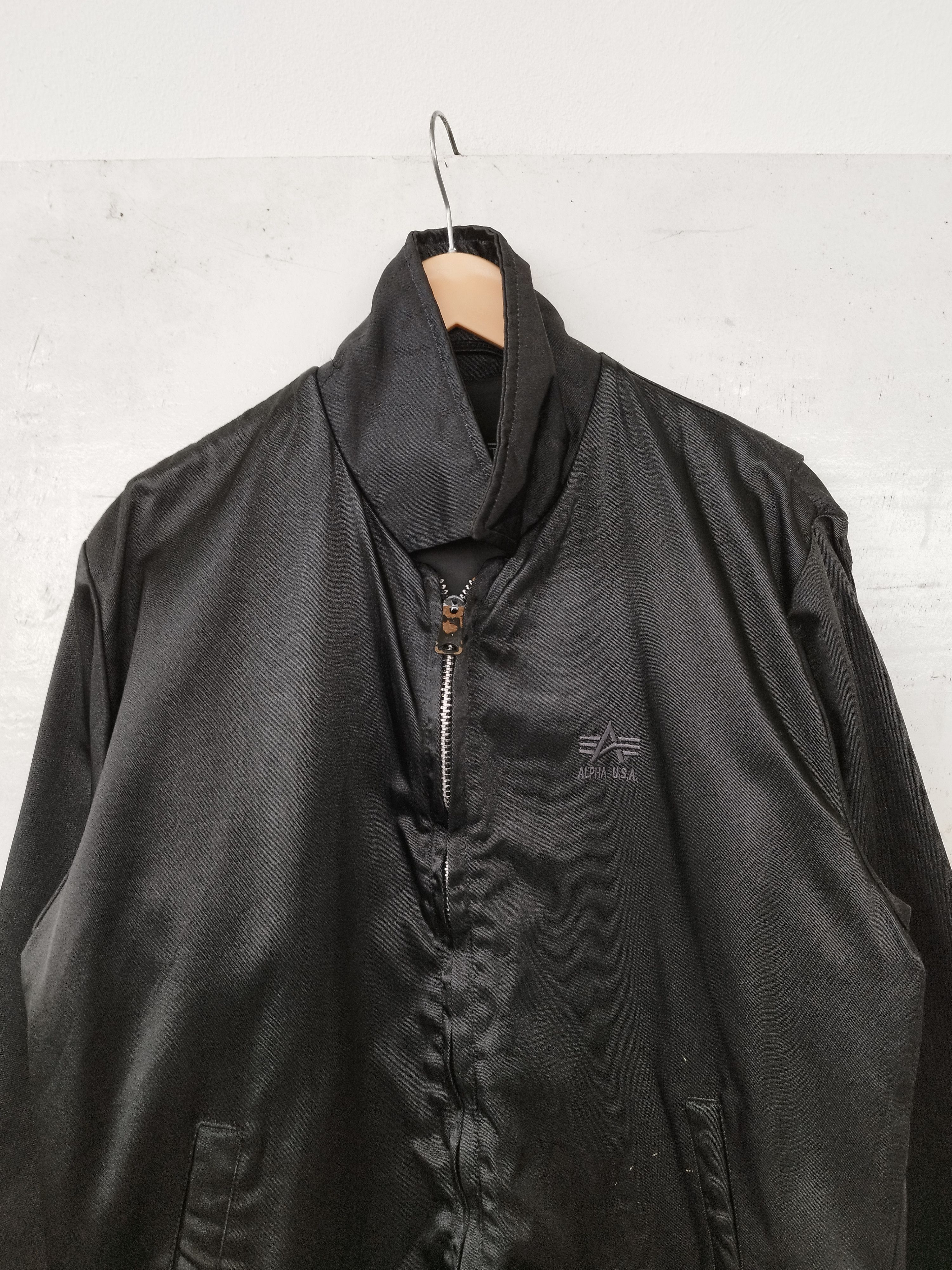 Alpha Industries Vintage Alpha industries jacket windbreaker Size US L / EU 52-54 / 3 - 2 Thumbnail