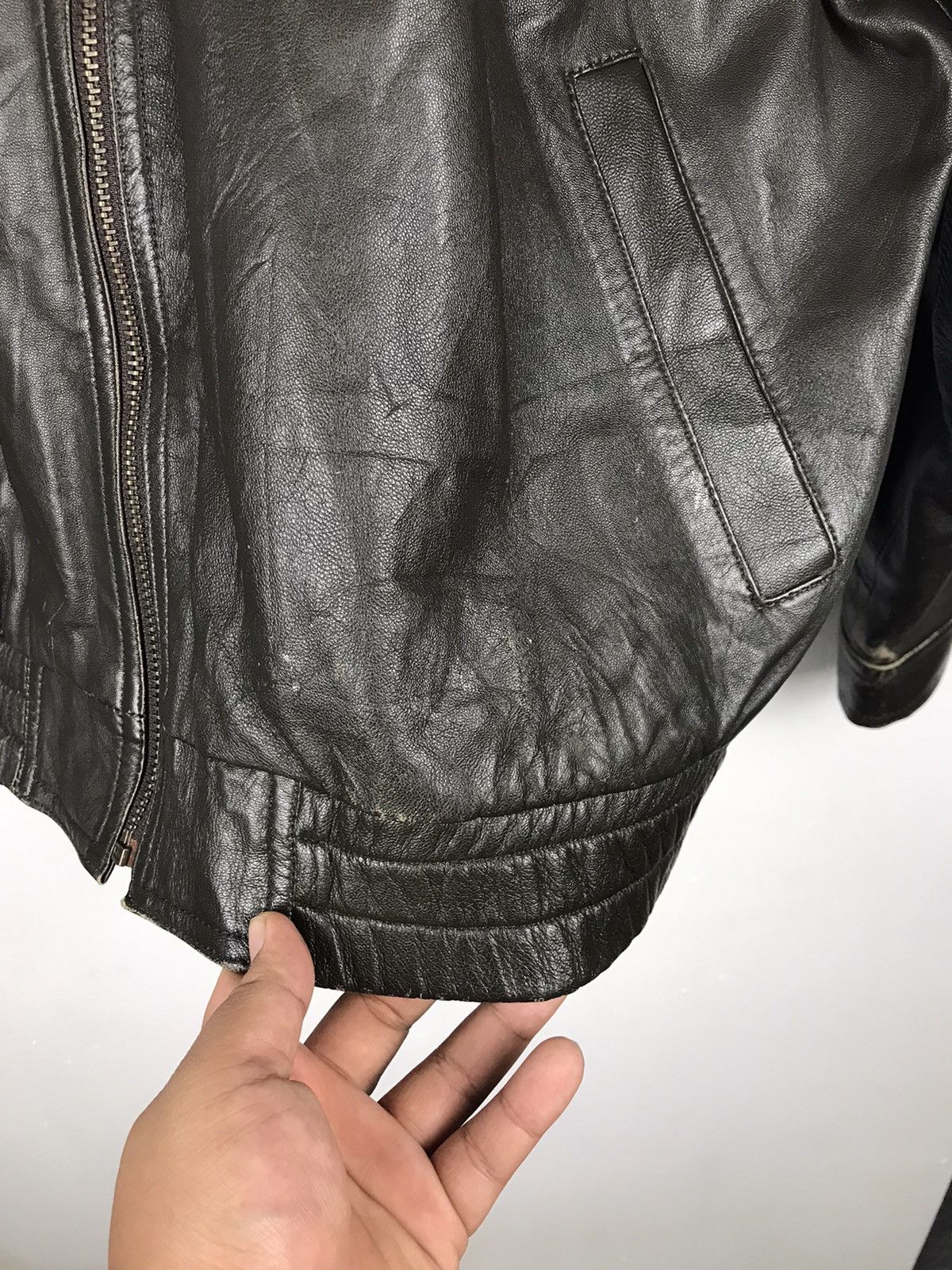 Japanese Brand × Vintage Hamilton Leather Jacket Rare Luxury Looks Size US XL / EU 56 / 4 - 12 Thumbnail