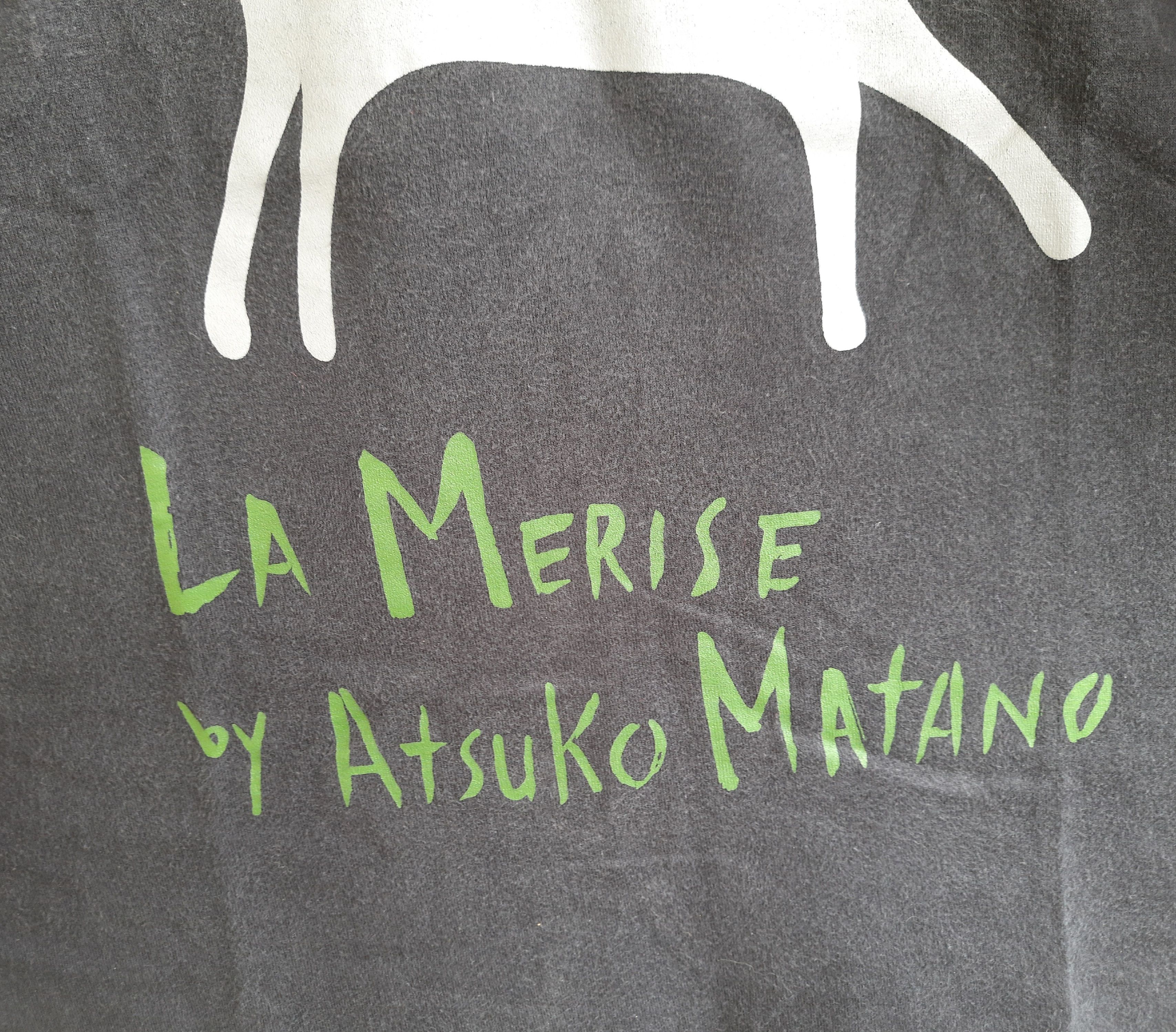 Japanese Brand Vintage La Merise Atsuko Matano single Stitch T-Shirt Size US L / EU 52-54 / 3 - 5 Thumbnail