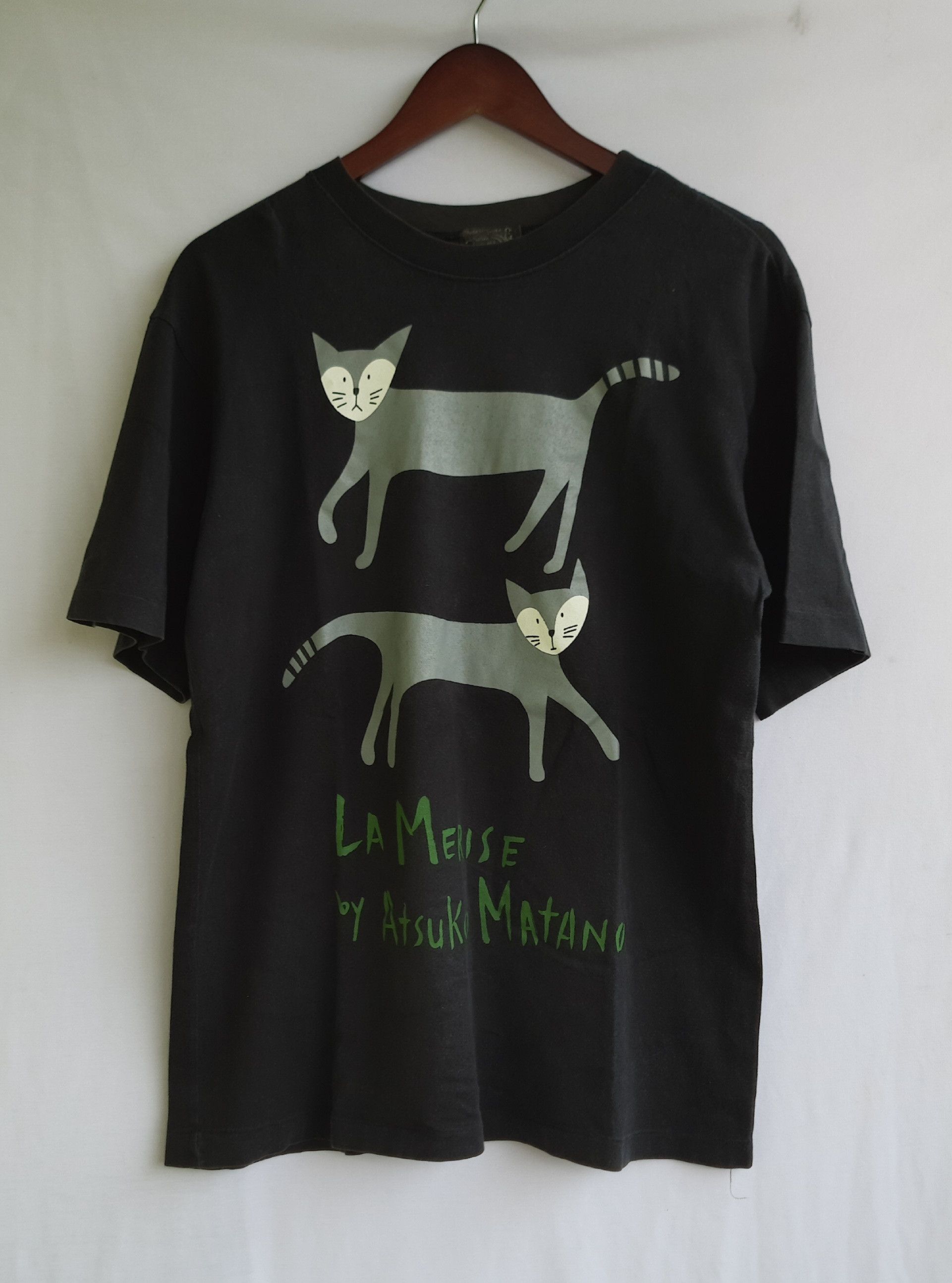 Japanese Brand Vintage La Merise Atsuko Matano single Stitch T-Shirt Size US L / EU 52-54 / 3 - 1 Thumbnail