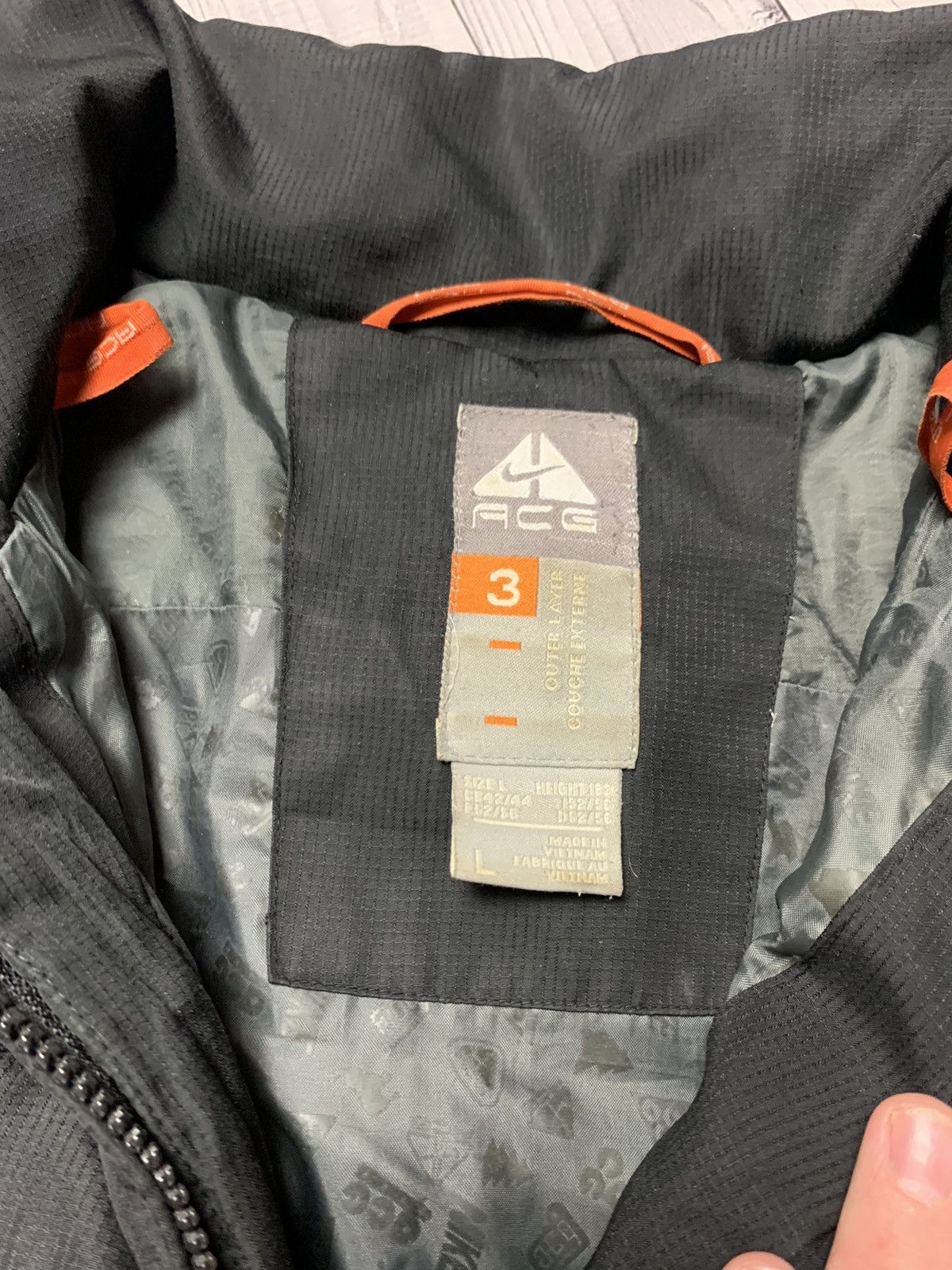Nike × Nike ACG × Vintage Vintage Nike ACG down jacket distressed size L Size US L / EU 52-54 / 3 - 4 Thumbnail