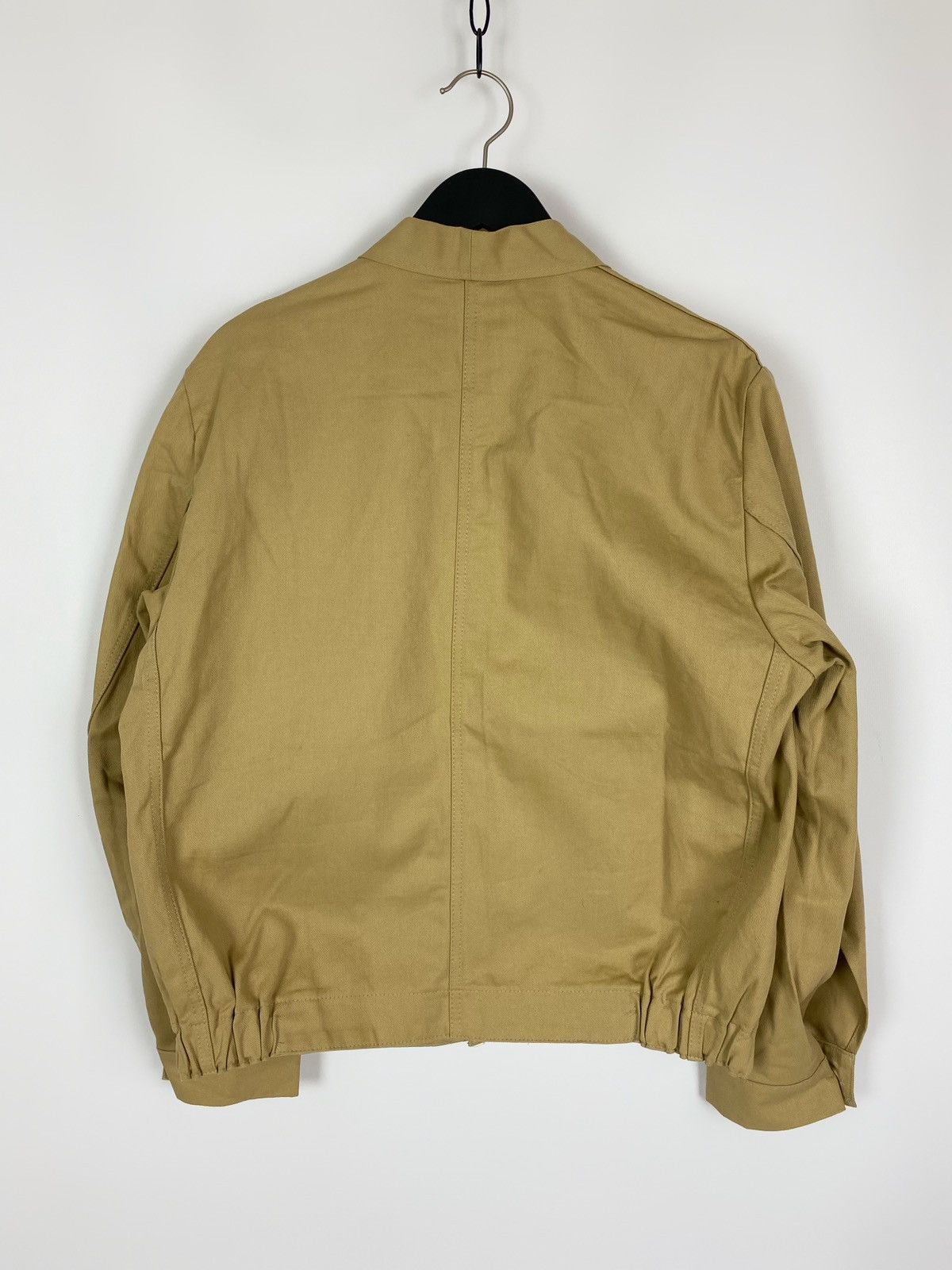 Vintage 70s 80s Vintage Beige German Chest Pocket Boxy Work Jacket Size US M / EU 48-50 / 2 - 10 Thumbnail