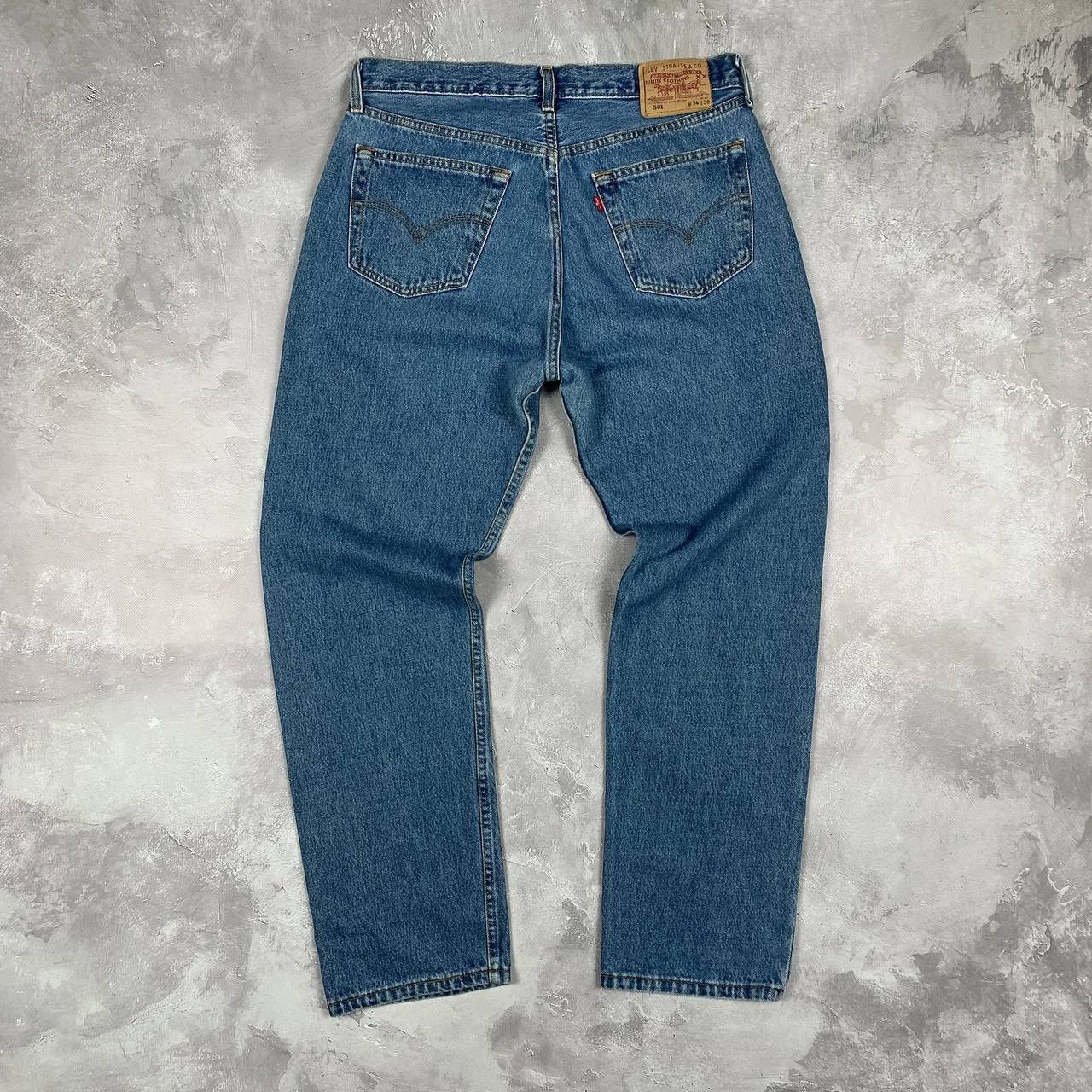 Levis 501 vintage jeans denim pants made in USA