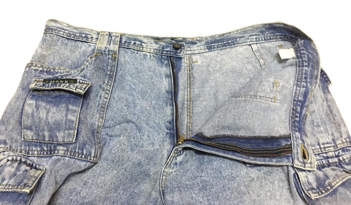 If Six Was Nine × Japanese Brand × Vintage Rare Design Vintage Brand Manx Multi Pocket Jeans 1990s Size US 40 / EU 56 - 6 Thumbnail