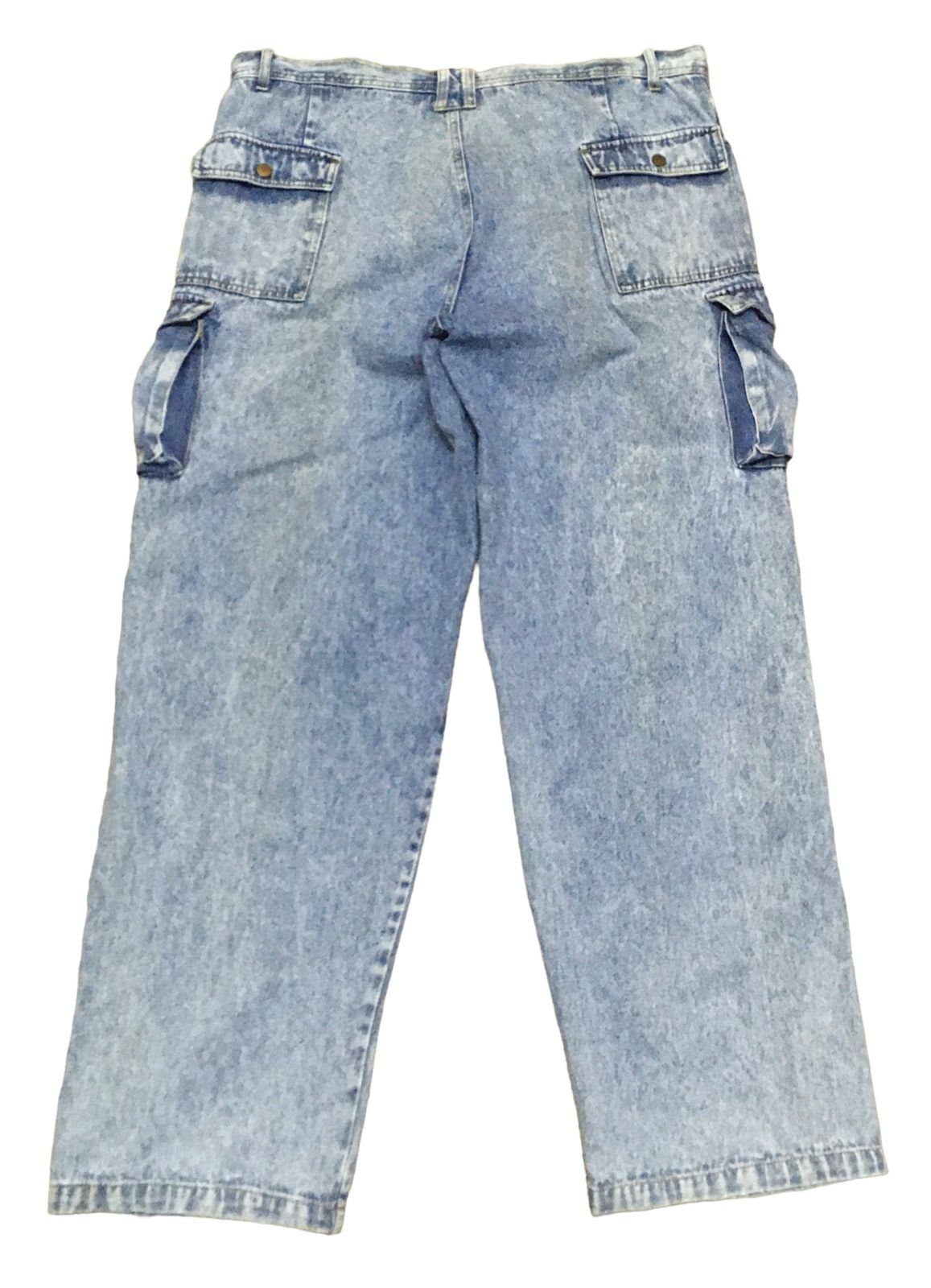 If Six Was Nine × Japanese Brand × Vintage Rare Design Vintage Brand Manx Multi Pocket Jeans 1990s Size US 40 / EU 56 - 2 Thumbnail