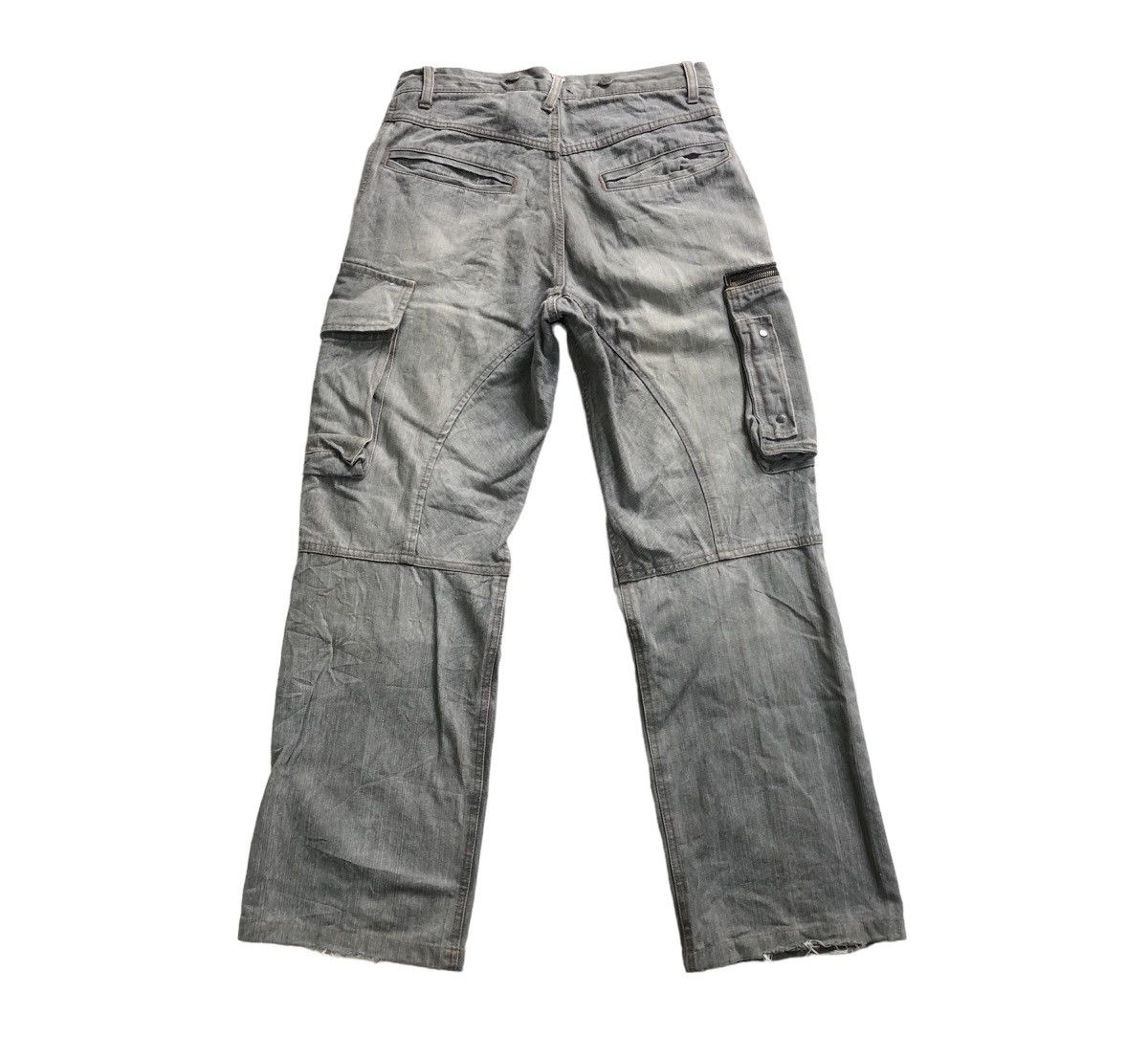 If Six Was Nine × Japanese Brand × PPFM 🔥Rare🔥 PPFM Tactical Cargo Fades Pant Size US 30 / EU 46 - 2 Thumbnail