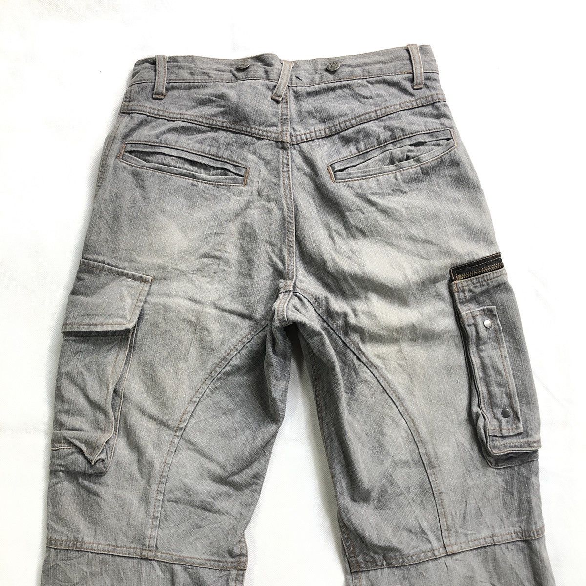 If Six Was Nine × Japanese Brand × PPFM 🔥Rare🔥 PPFM Tactical Cargo Fades Pant Size US 30 / EU 46 - 9 Thumbnail