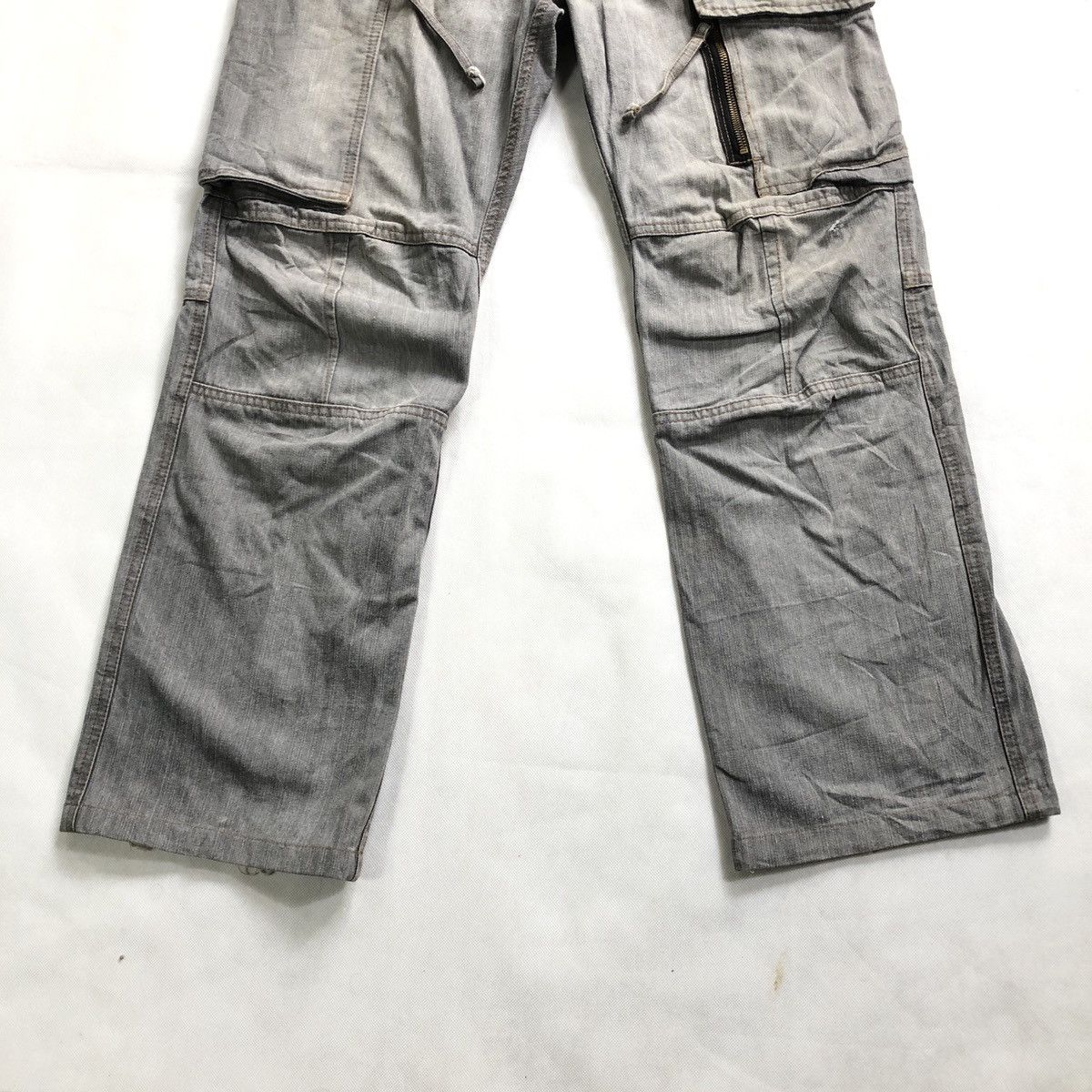 If Six Was Nine × Japanese Brand × PPFM 🔥Rare🔥 PPFM Tactical Cargo Fades Pant Size US 30 / EU 46 - 5 Thumbnail