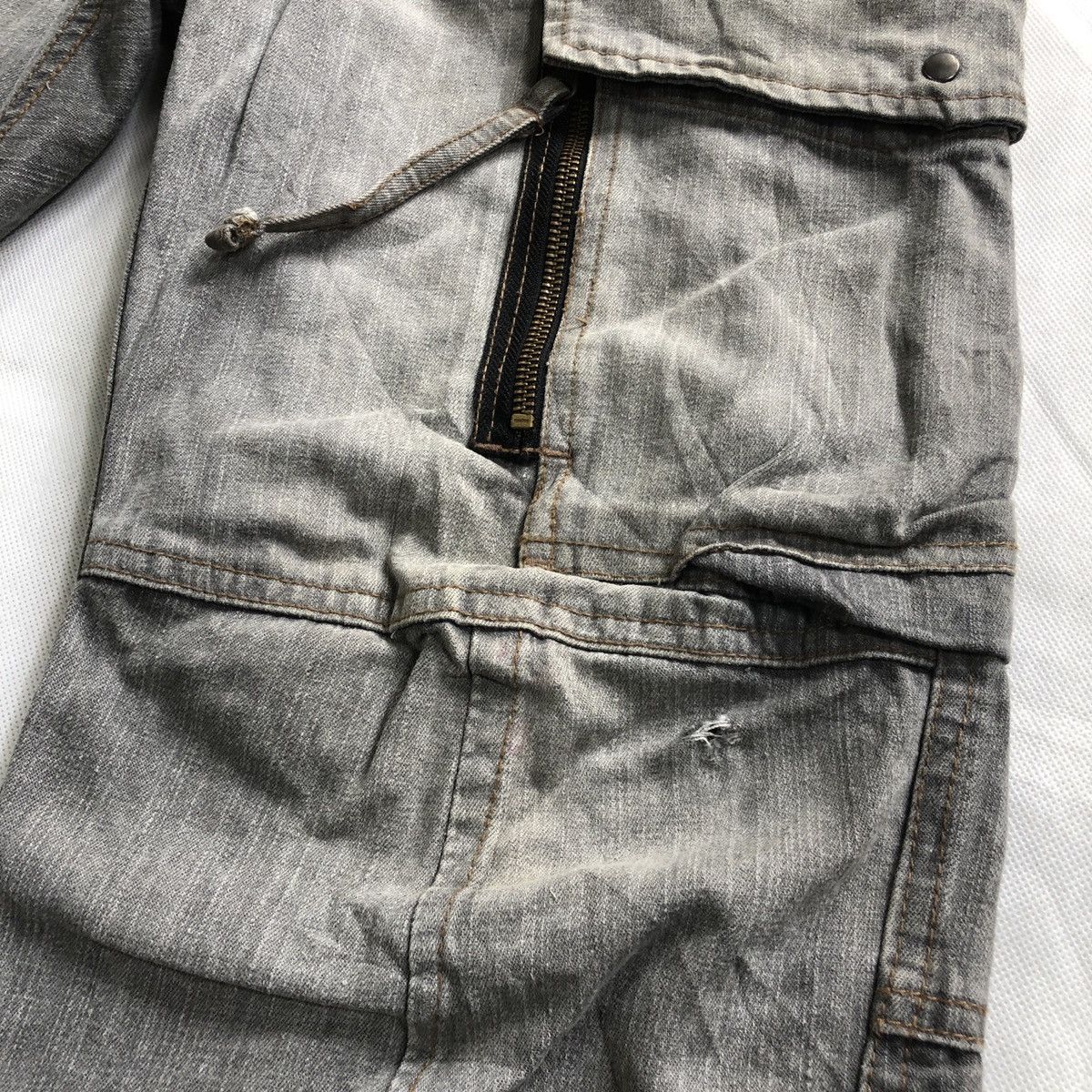 If Six Was Nine × Japanese Brand × PPFM 🔥Rare🔥 PPFM Tactical Cargo Fades Pant Size US 30 / EU 46 - 6 Thumbnail