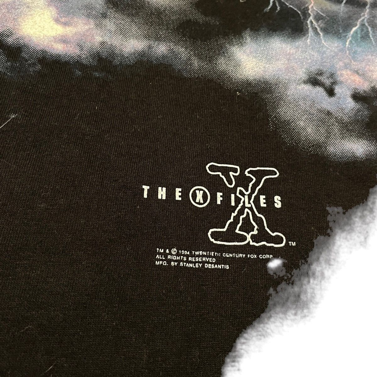 Vintage Signed 1994 The X Files Tee Size US L / EU 52-54 / 3 - 3 Thumbnail