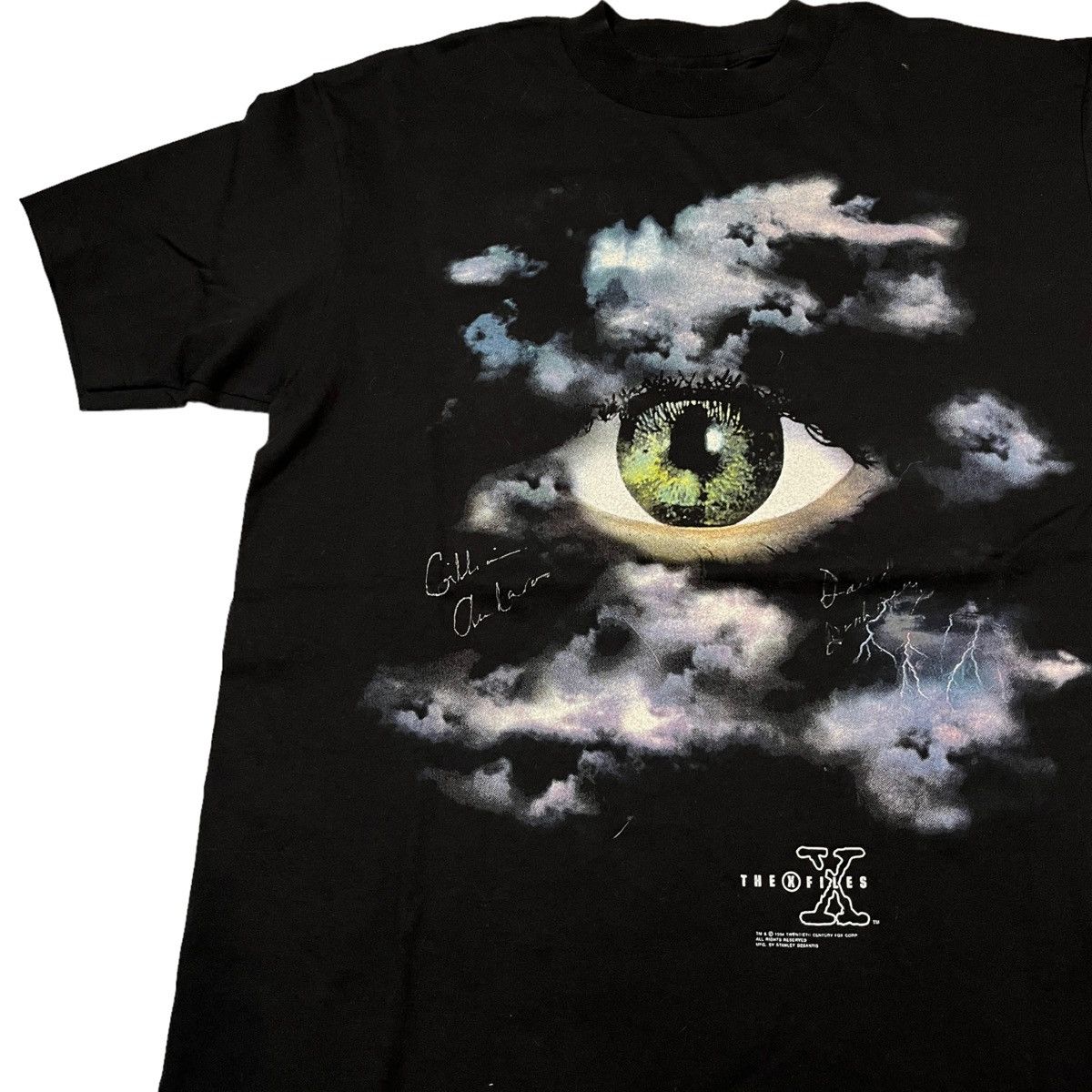 Vintage Signed 1994 The X Files Tee Size US L / EU 52-54 / 3 - 2 Thumbnail