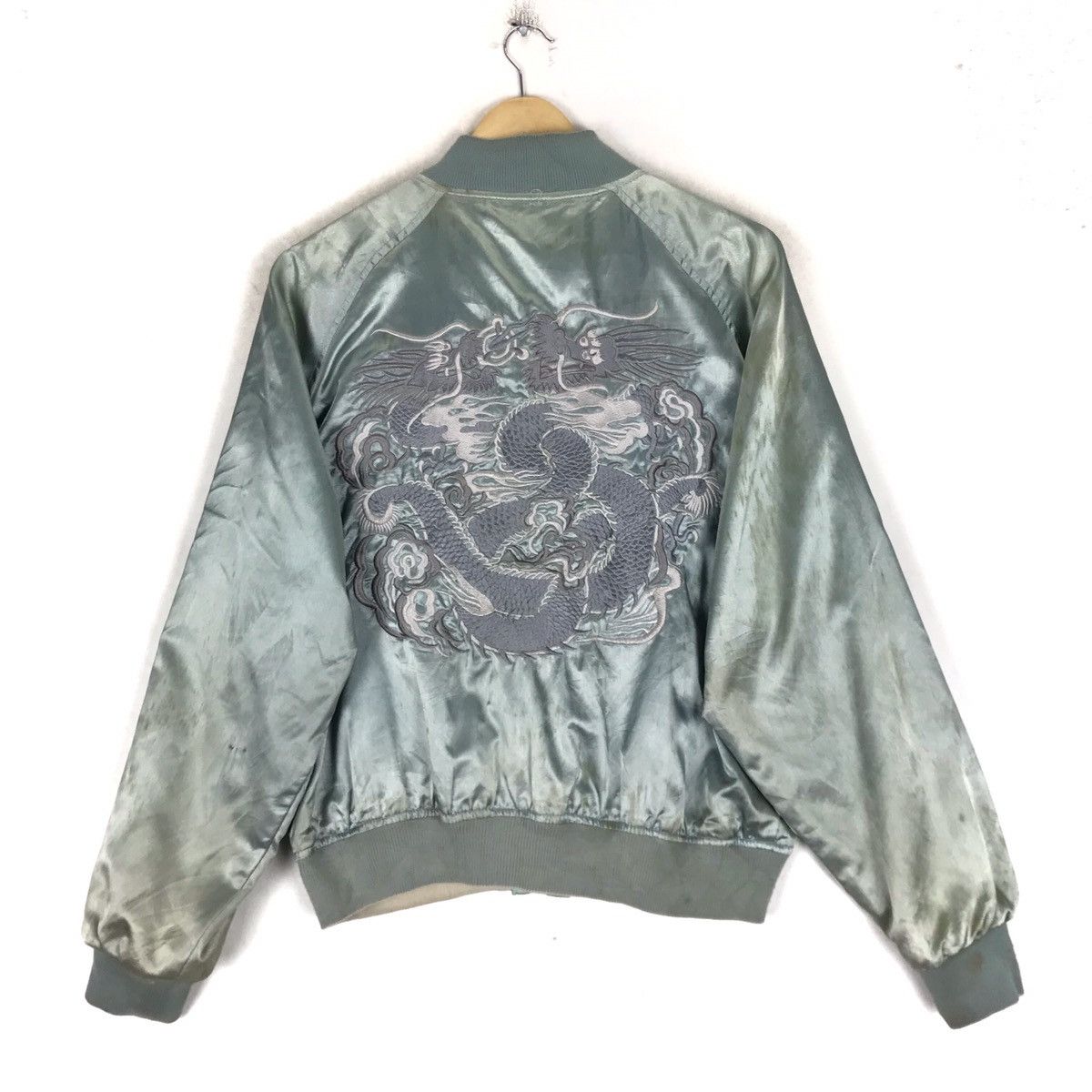 Japanese Brand × Other Rare🔥Neyries Eagle Tiger Dragon Reversible Sukajan Japan Size US M / EU 48-50 / 2 - 4 Thumbnail