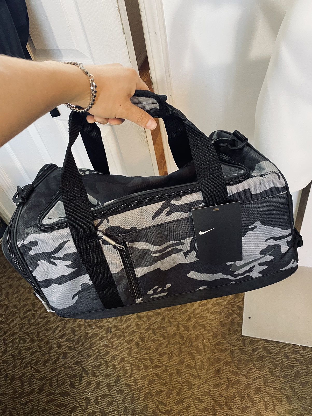 Nike Camo Duffle Bag