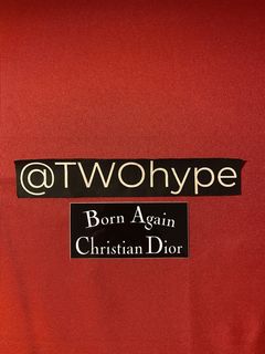 Born Again Christian Dior Chinatown Market | Grailed