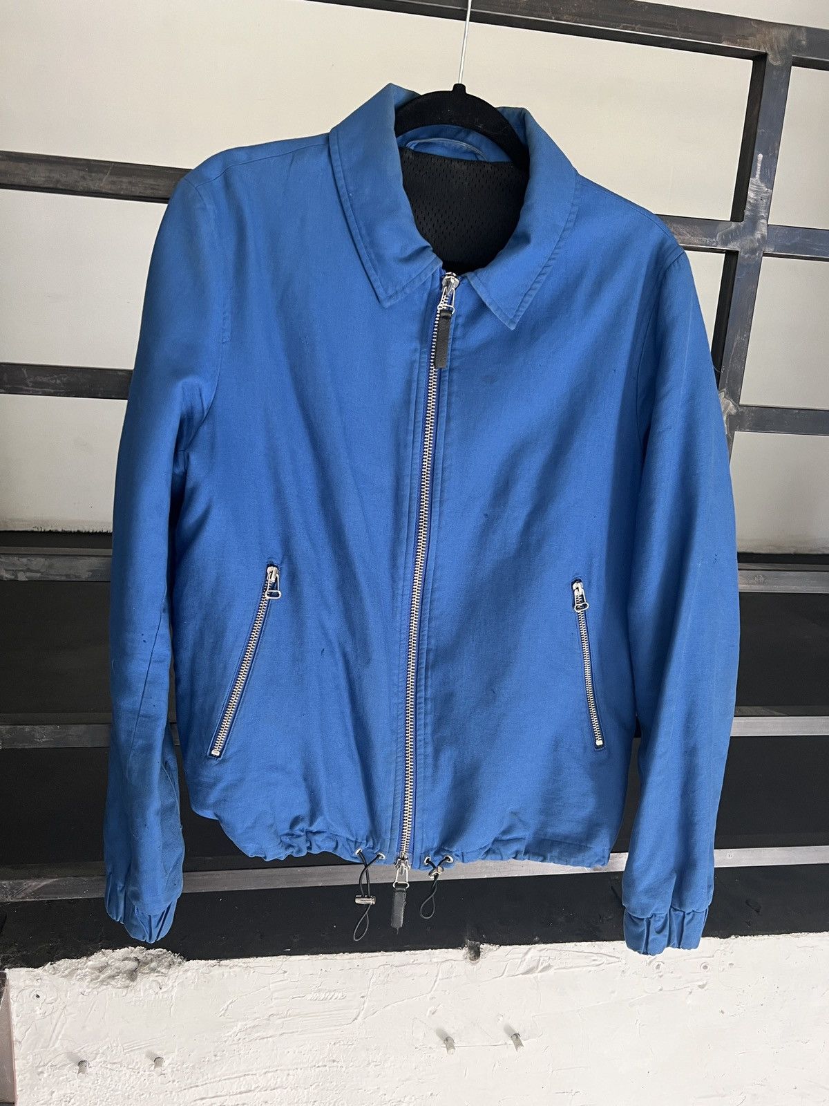 AMI Collared Jacket - Blue