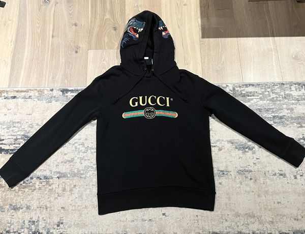 Gucci hoodie hotsell with wolf