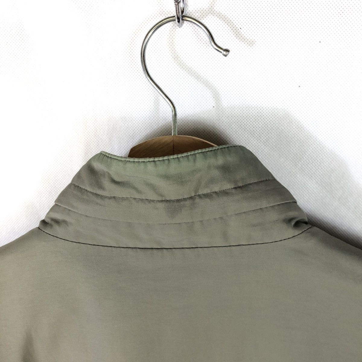 Yves Saint Laurent Vintage Ysl Yves Saint Laurent Zipper Olive Grey Jacket Size US L / EU 52-54 / 3 - 7 Thumbnail