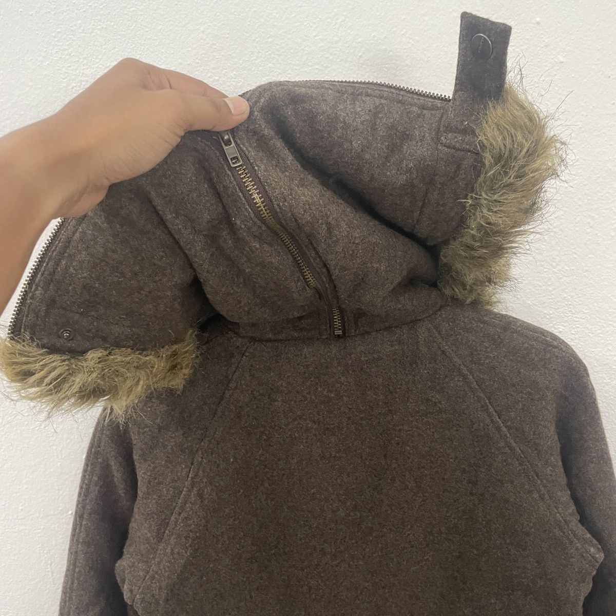 Carhartt Vintage Carhatt Hoodies Wool Jacket Size L / US 10 / IT 46 - 14 Thumbnail