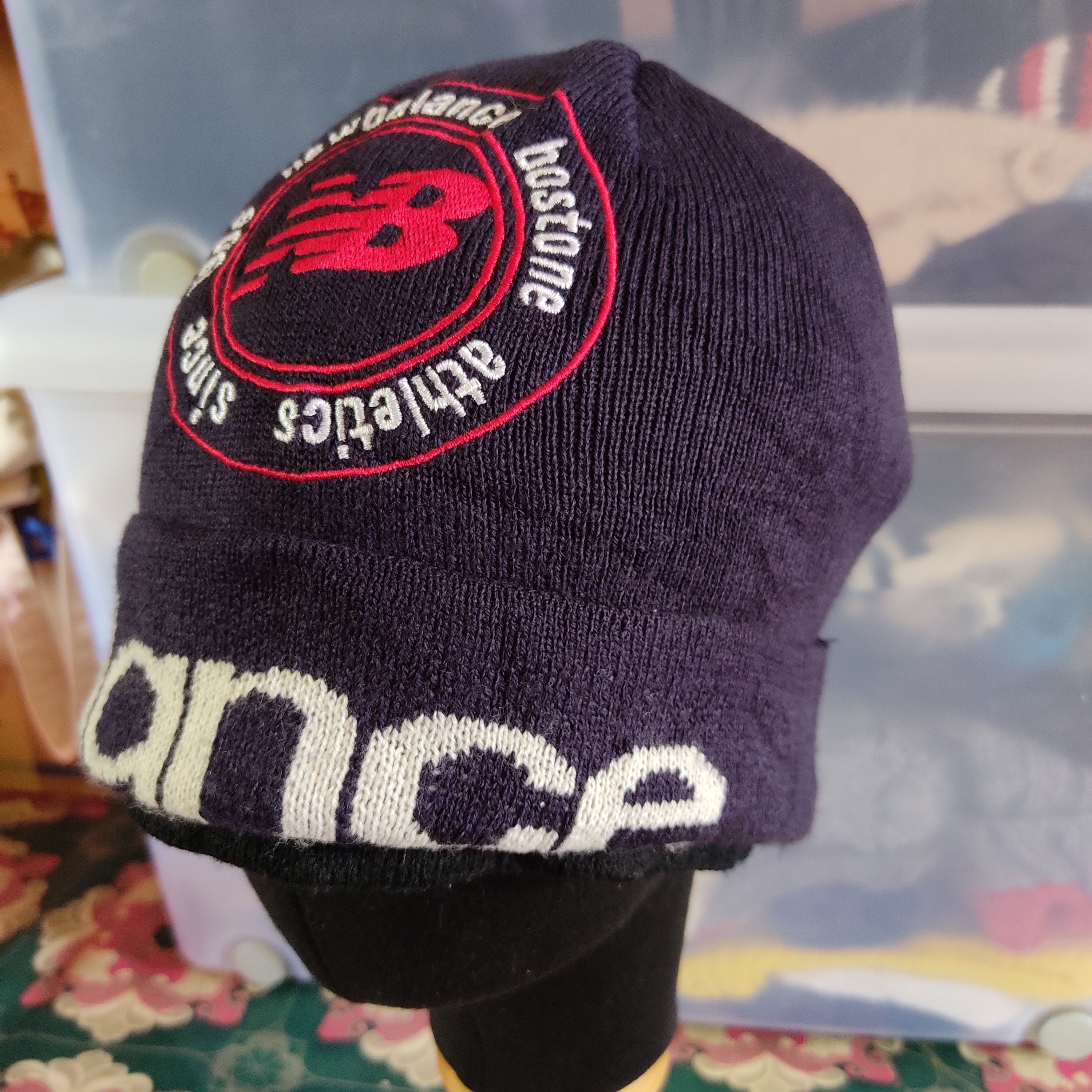 New Balance New Balance Beanie Hat Headwear Big Logo Size ONE SIZE - 2 Thumbnail