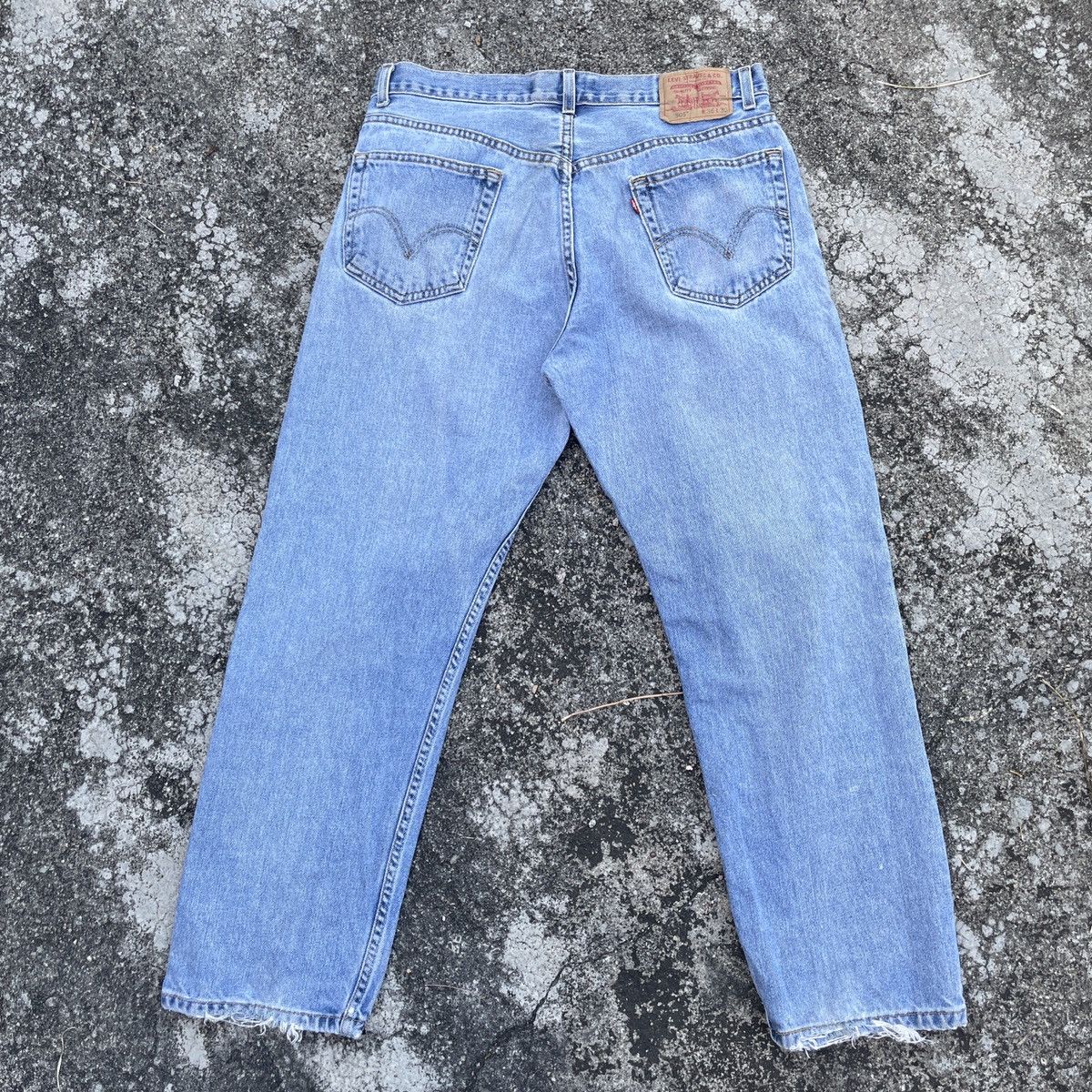 Levi's Vintage Levis 505 Distressed Denim Jeans Size US 34 / EU 50 - 8 Thumbnail