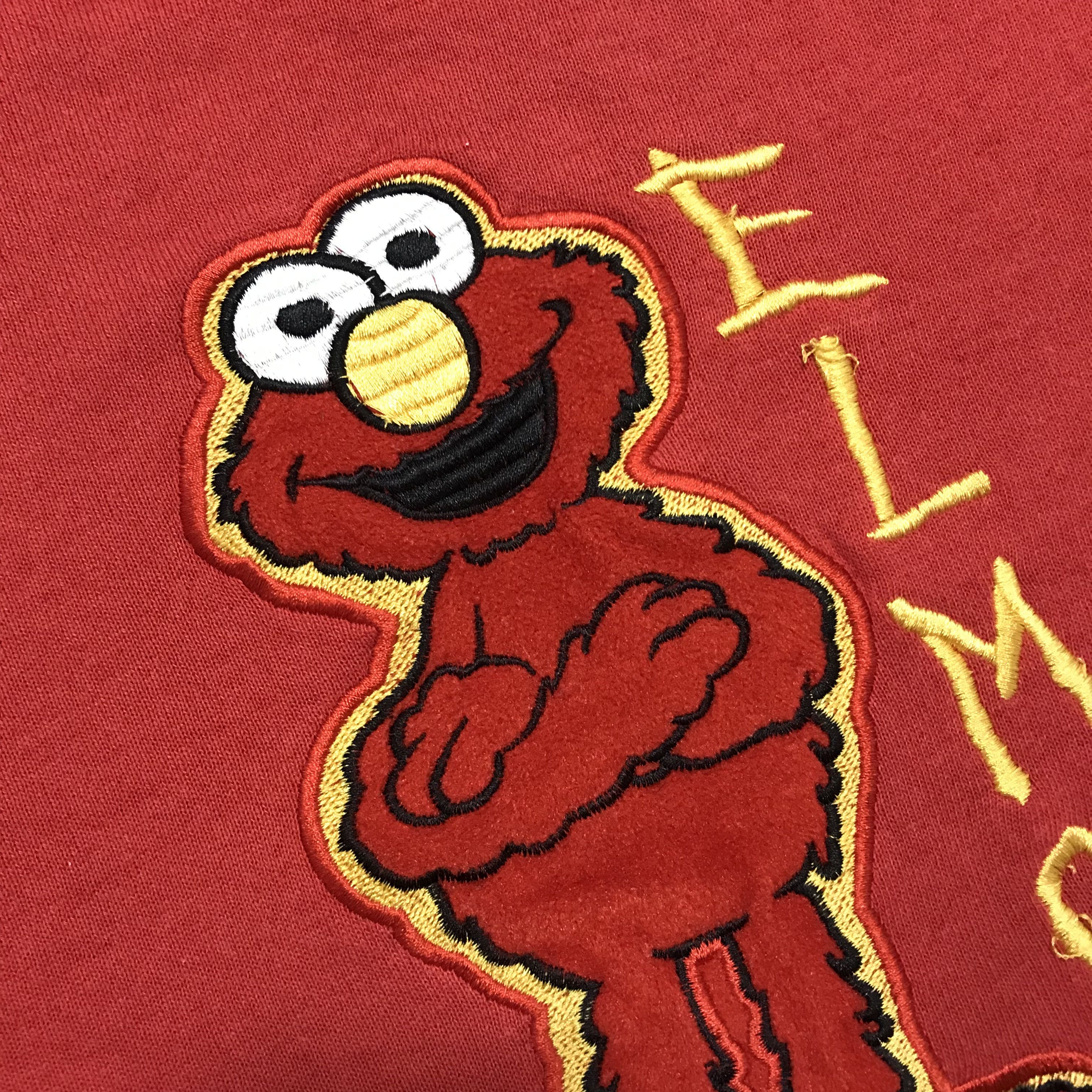 Cartoon Network × Kaws × Vintage ELMO Sesame Street KAWS Vintage Sweatshirt Crewneck 80s 90s Size US L / EU 52-54 / 3 - 6 Thumbnail