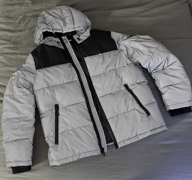 Dkny reflective 2024 puffer jacket