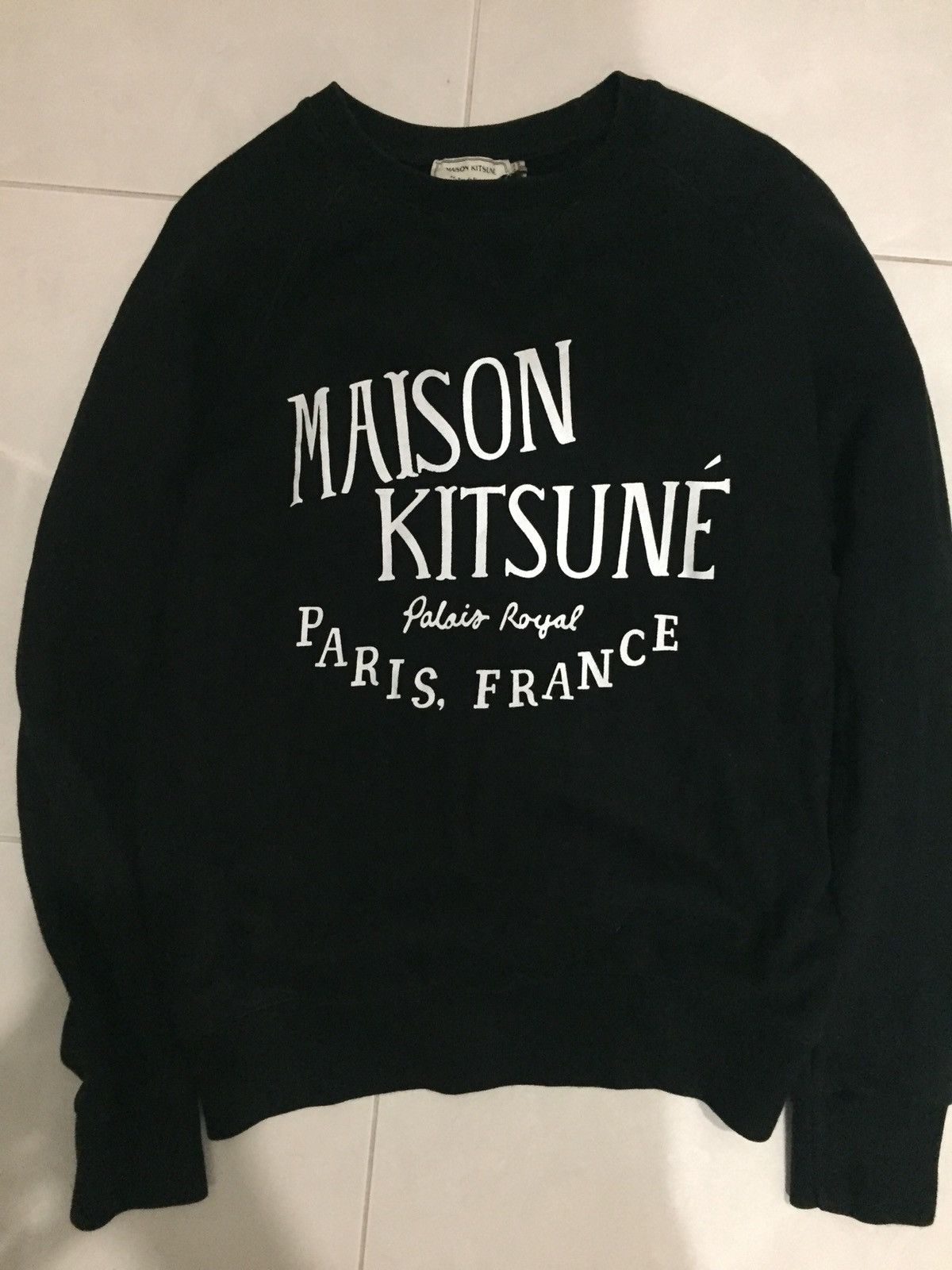 Maison Kitsune Rare Vintage Maison Kitsune Paris Sweatshirt 
