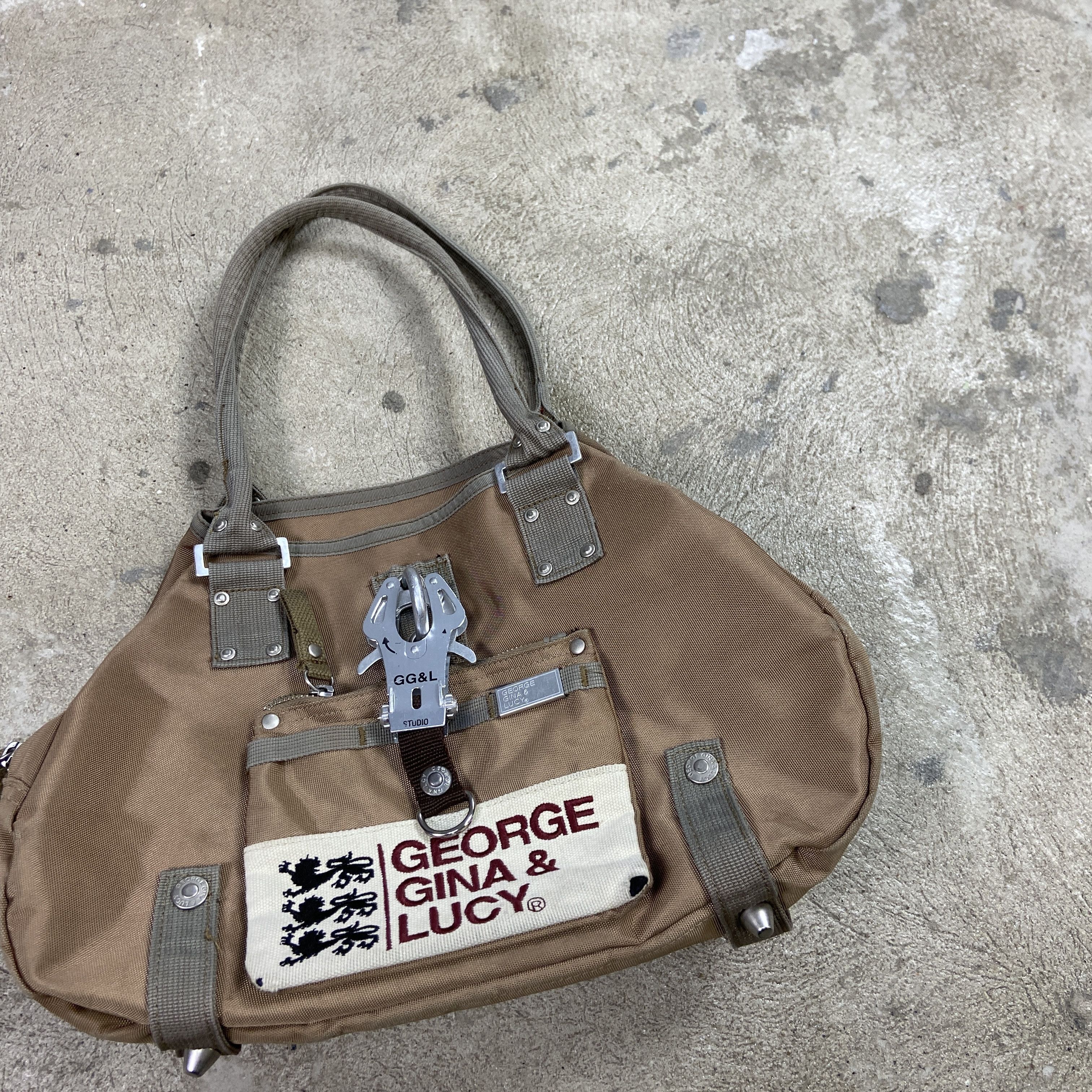 Japanese Brand GGL ALYX STYLE MULTIPOCKET BONDAGE CARABINE Y2K BAG - № 6014 Size ONE SIZE - 3 Thumbnail