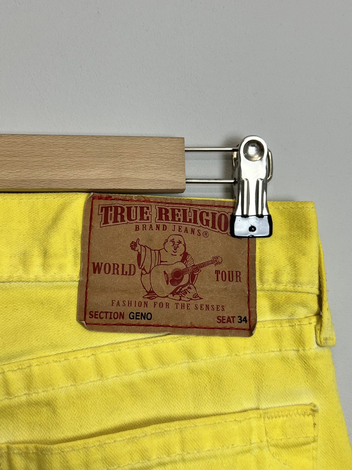 True Religion Rare Authentic True Religion Geno Y2K Drip Hype Denim Pants Size US 33 - 4 Thumbnail