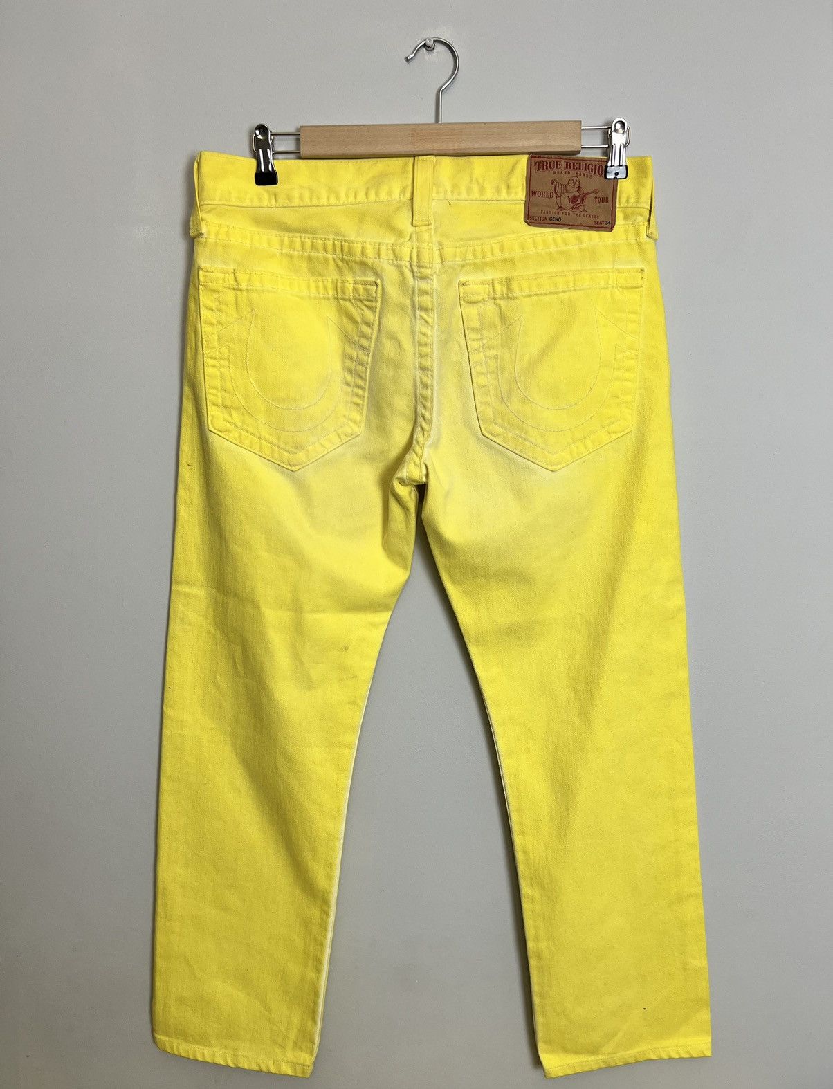 True Religion Rare Authentic True Religion Geno Y2K Drip Hype Denim Pants Size US 33 - 1 Thumbnail