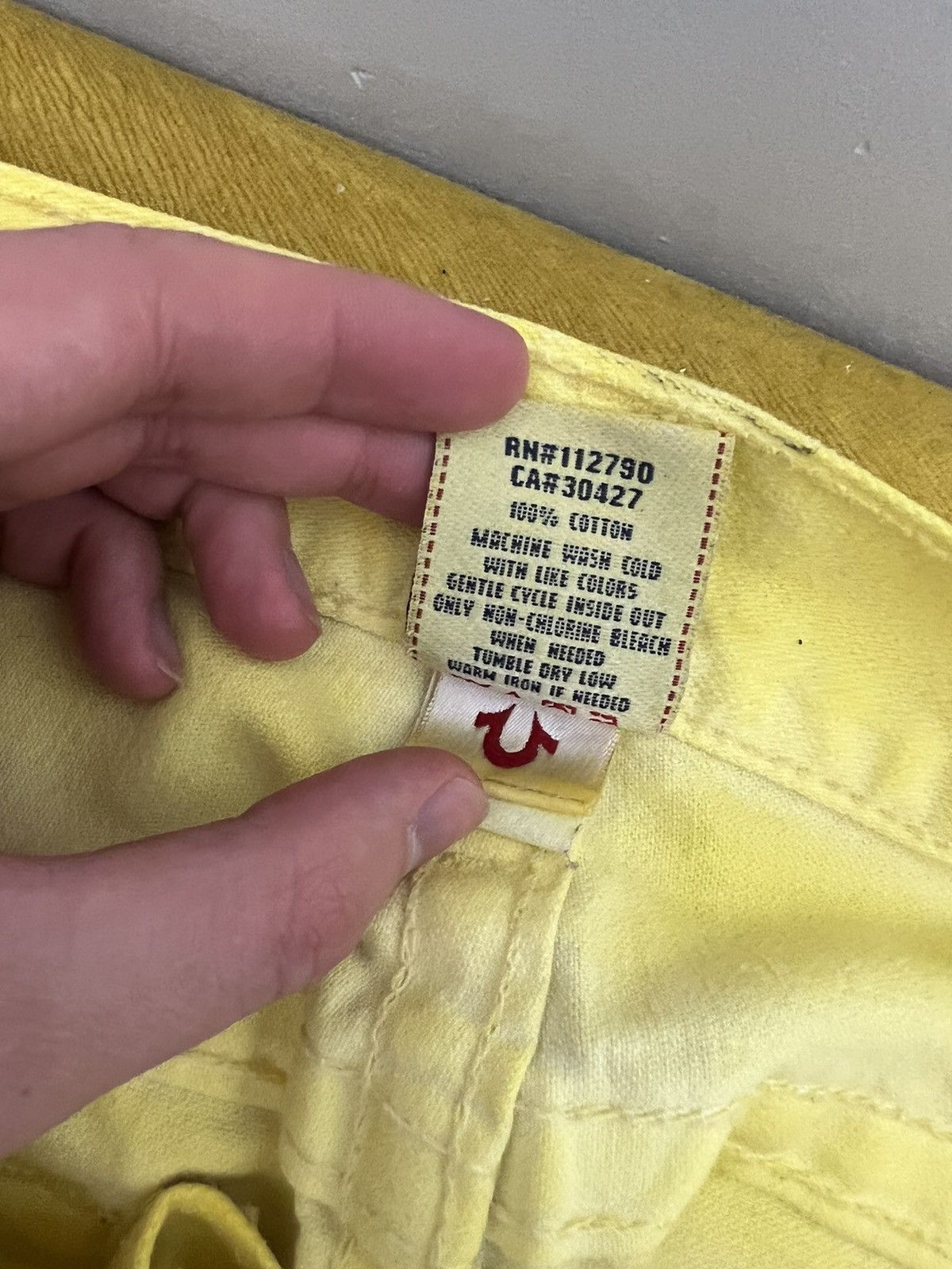 True Religion Rare Authentic True Religion Geno Y2K Drip Hype Denim Pants Size US 33 - 7 Thumbnail