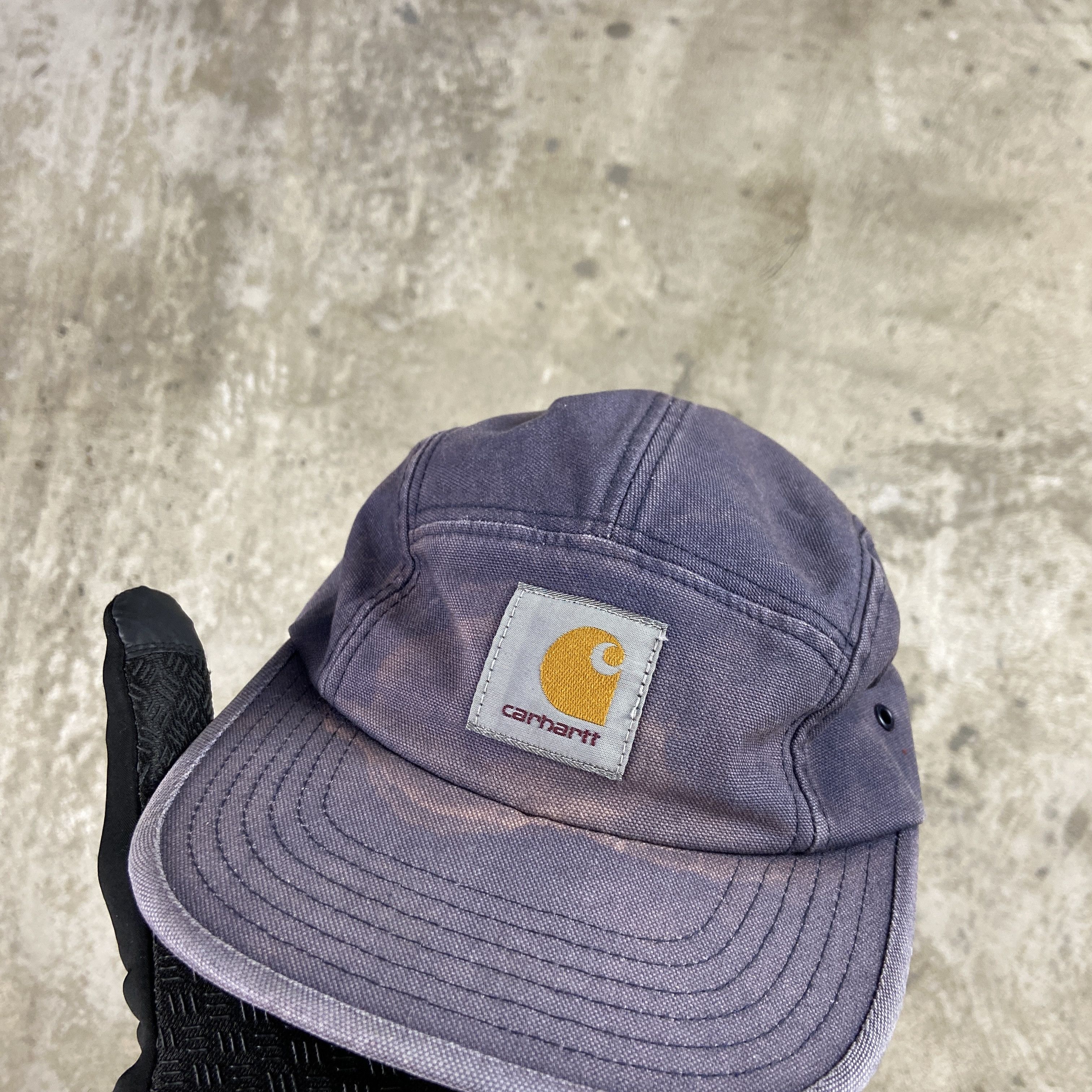 Carhartt SUN FADED CARHARTT VINTAGE 5 PANNELS RARE CAP 1990s - № 4042 Size ONE SIZE - 2 Thumbnail