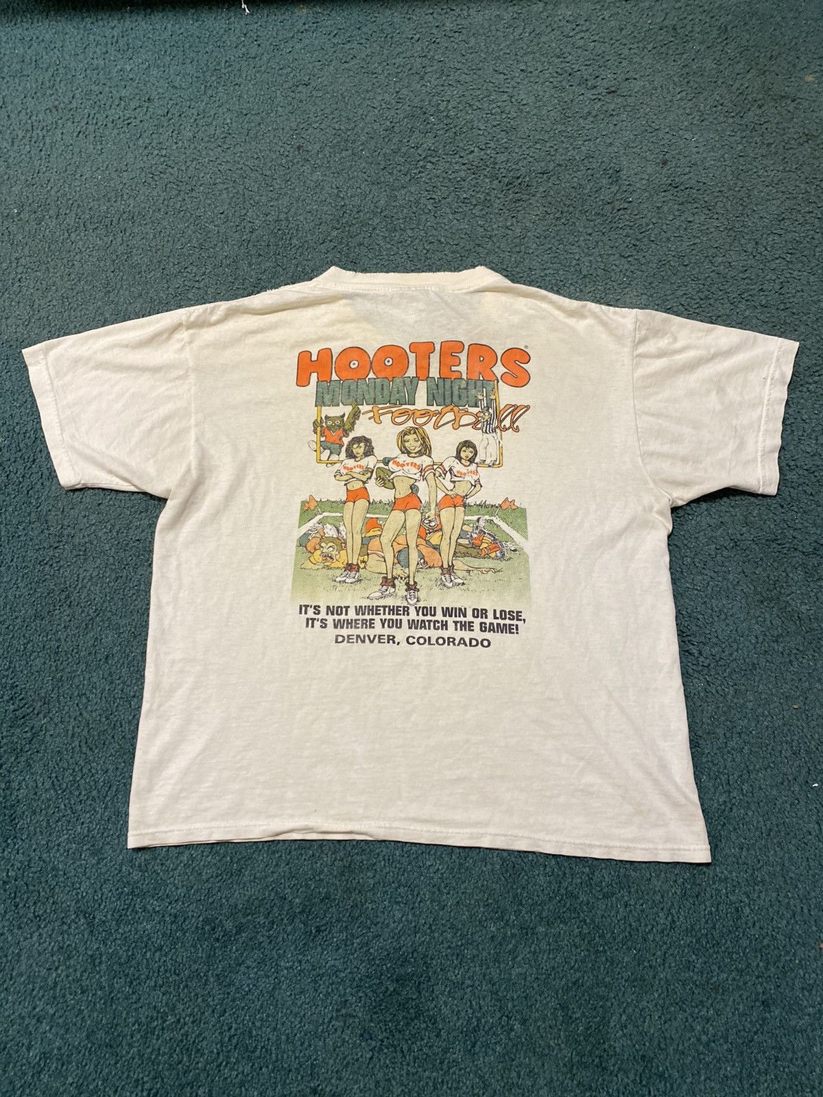 Hooters Football T-Shirt