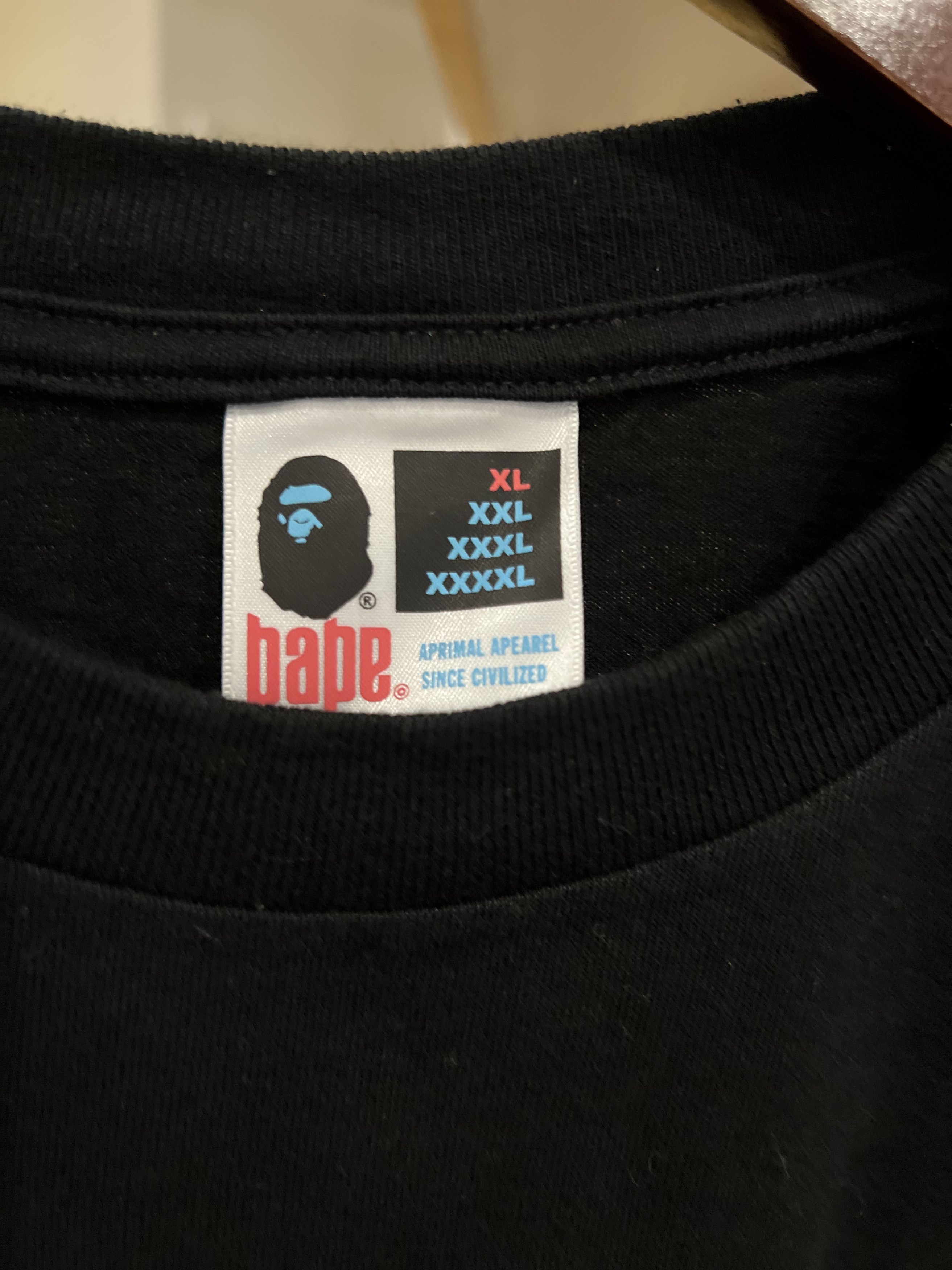 Bape Vintage Bapesta tee Size US XL / EU 56 / 4 - 2 Thumbnail