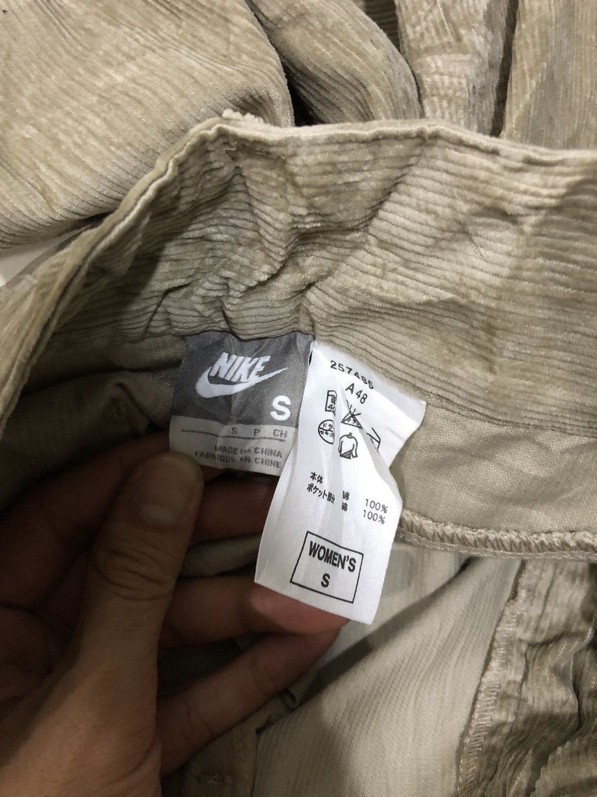 If Six Was Nine FLARE🔥 NIKE SKATEBOARDING CORDUROY BOOTCUT PANT Size 27" / US 4 / IT 40 - 2 Thumbnail