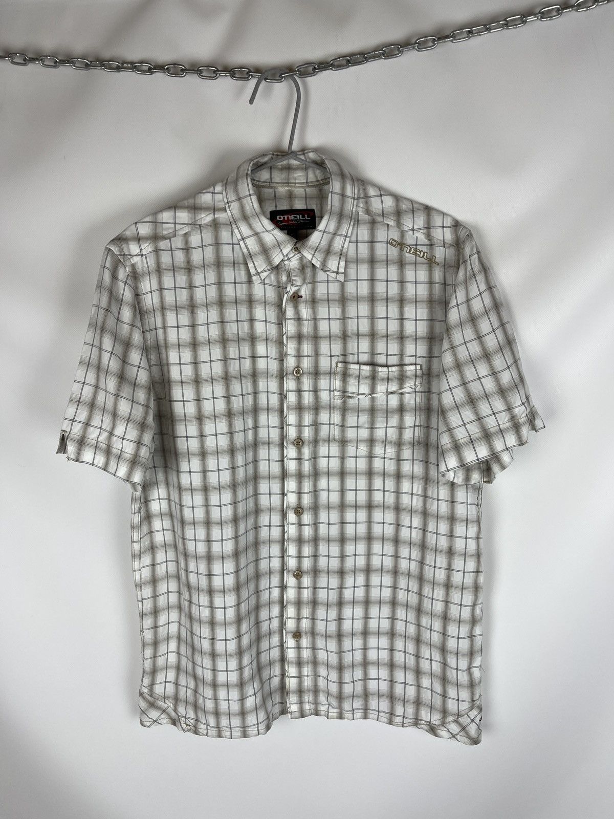 O'Neill O’Neil vintage surf checkered embroidery logo short sleeve Size US S / EU 44-46 / 1 - 1 Thumbnail