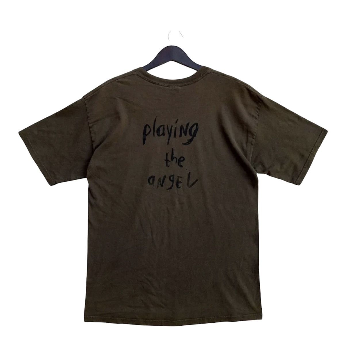 Band Tees 💥VINTAGE DEPECHE MODE playing the angel new wave band shirt Size US L / EU 52-54 / 3 - 2 Thumbnail
