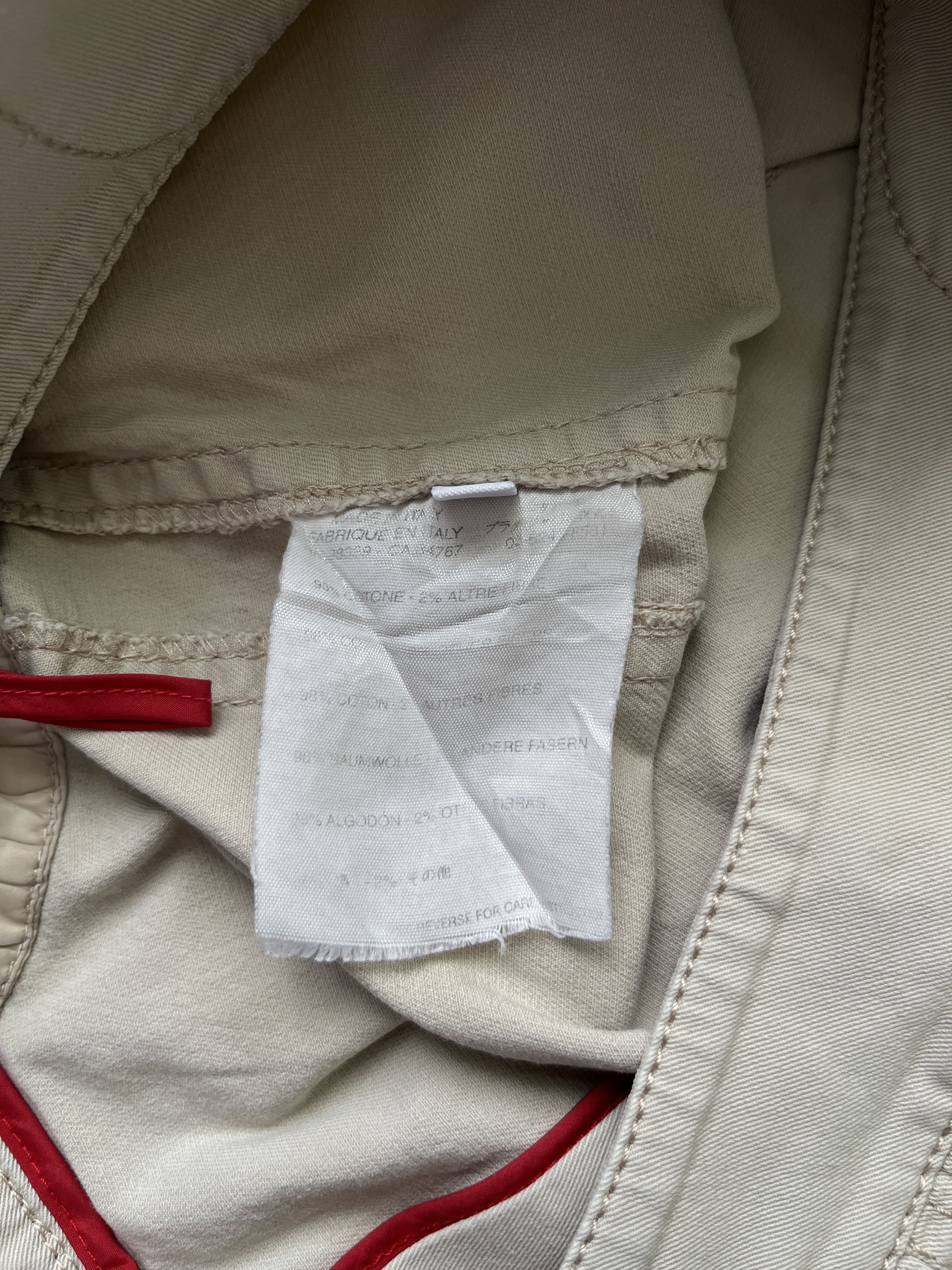 Prada ⚡️QUICK SALE⚡️2001-04 Prada Sport Linea Rossa Beige Skirt Size 28" / US 6 / IT 42 - 5 Thumbnail