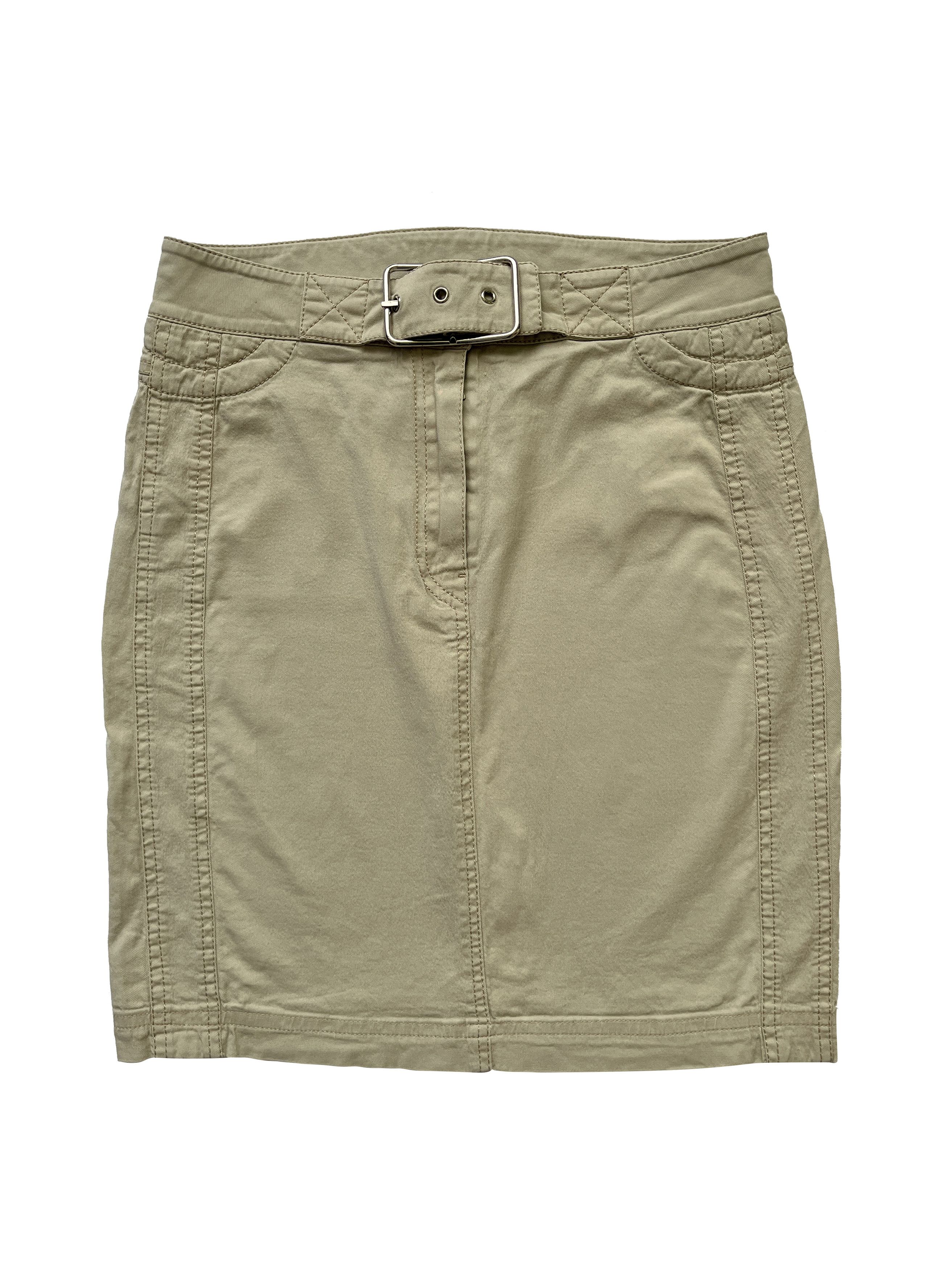 Prada ⚡️QUICK SALE⚡️2001-04 Prada Sport Linea Rossa Beige Skirt Size 28" / US 6 / IT 42 - 1 Thumbnail