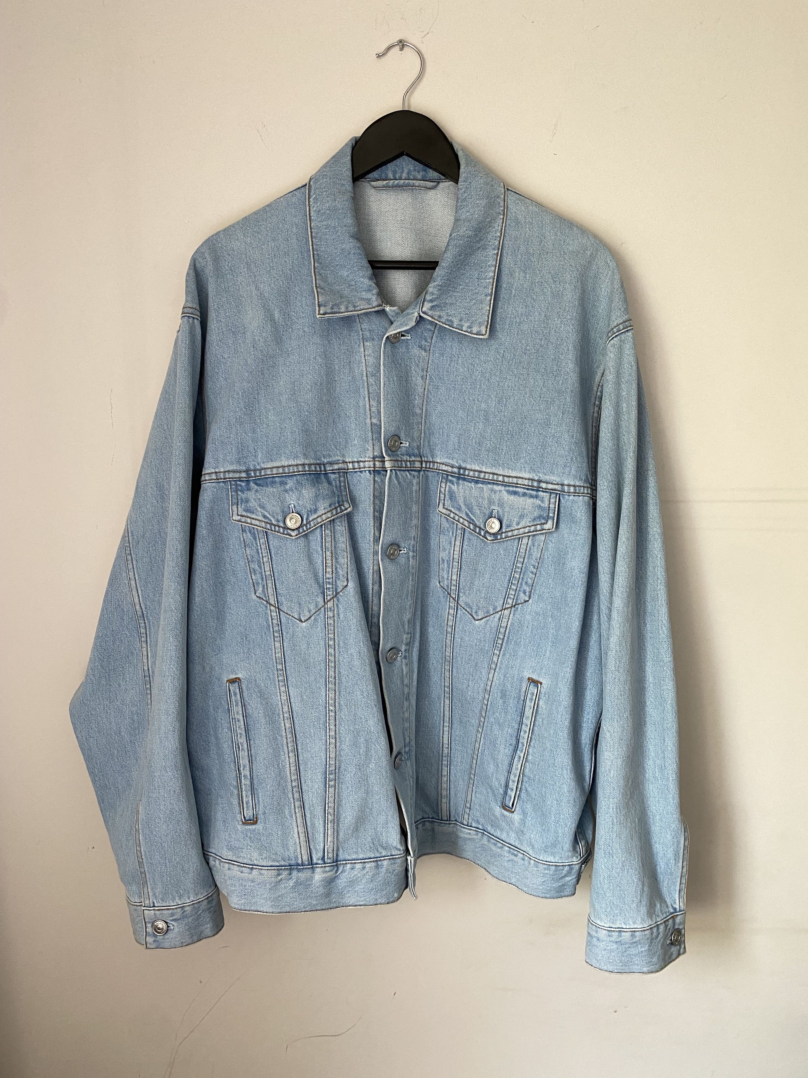 Balenciaga Balenciaga SS18 Oversize Denim Jacket | Grailed