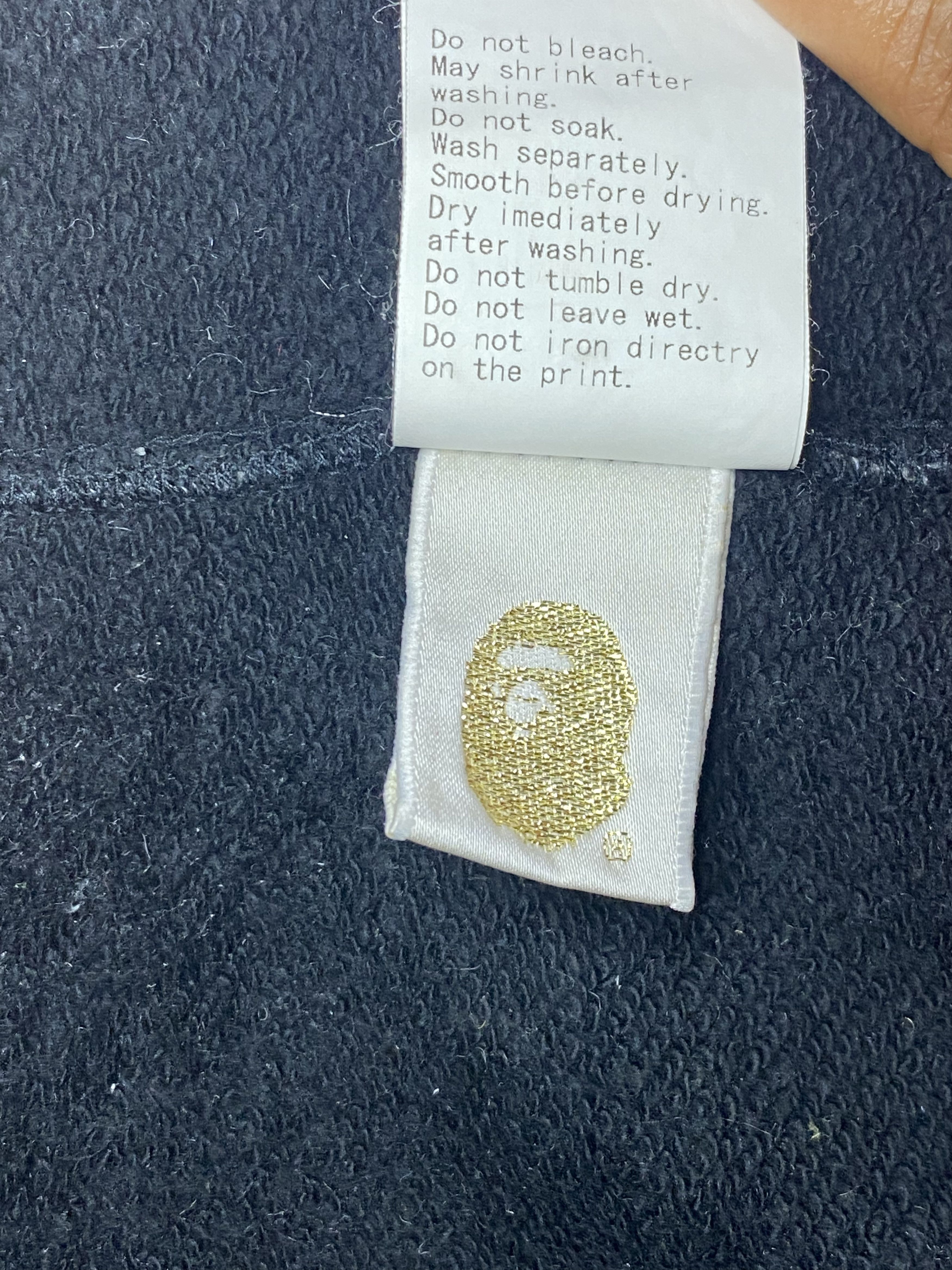 Bape BAPE Baby Milo Peace & Love Full Zip Hoodie Size US L / EU 52-54 / 3 - 9 Thumbnail